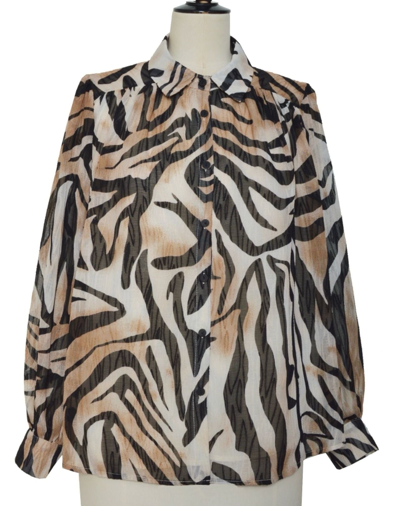 CAMISA ABOTONADA ANIMAL PRINT