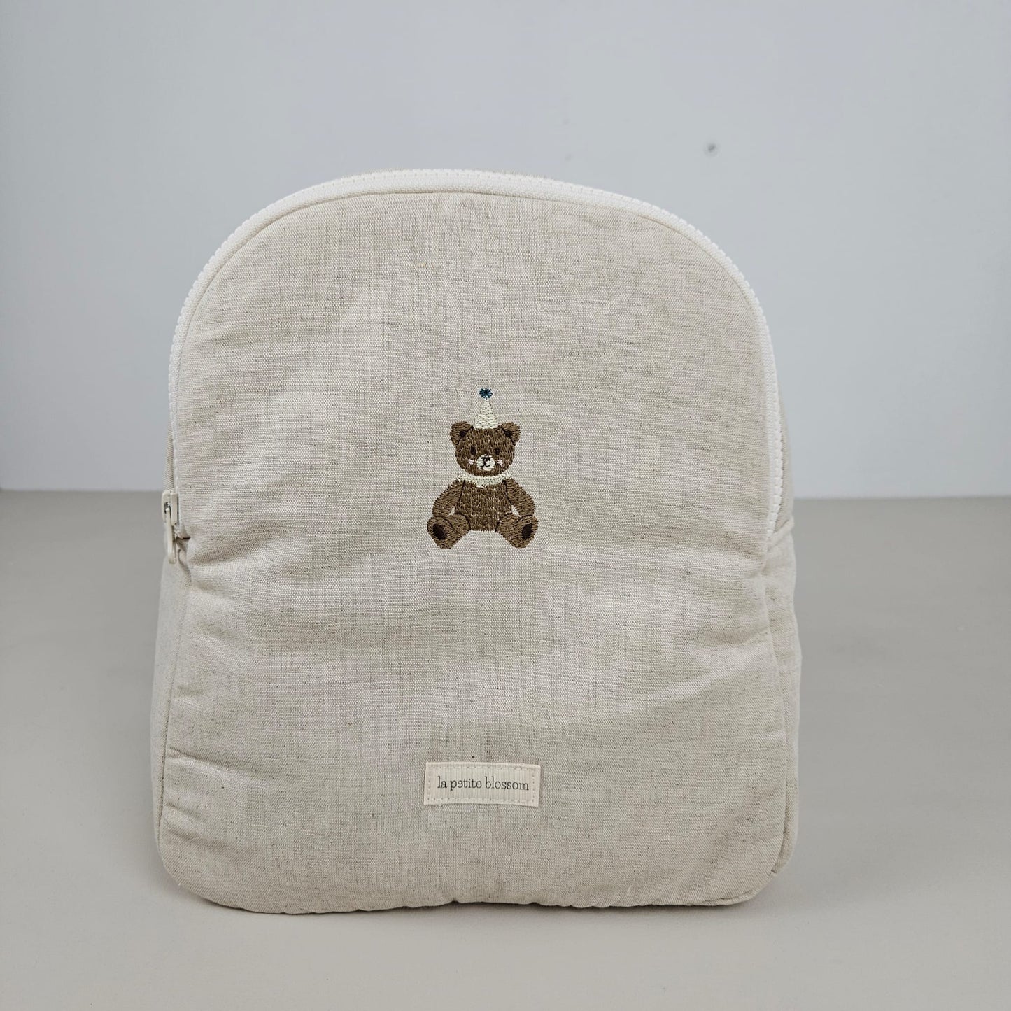 Mochila Osito Pompón Azul