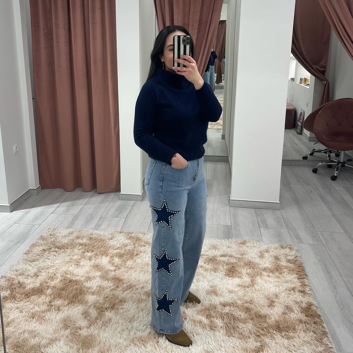 PANTALÓN VAQUERO ESTRELLAS