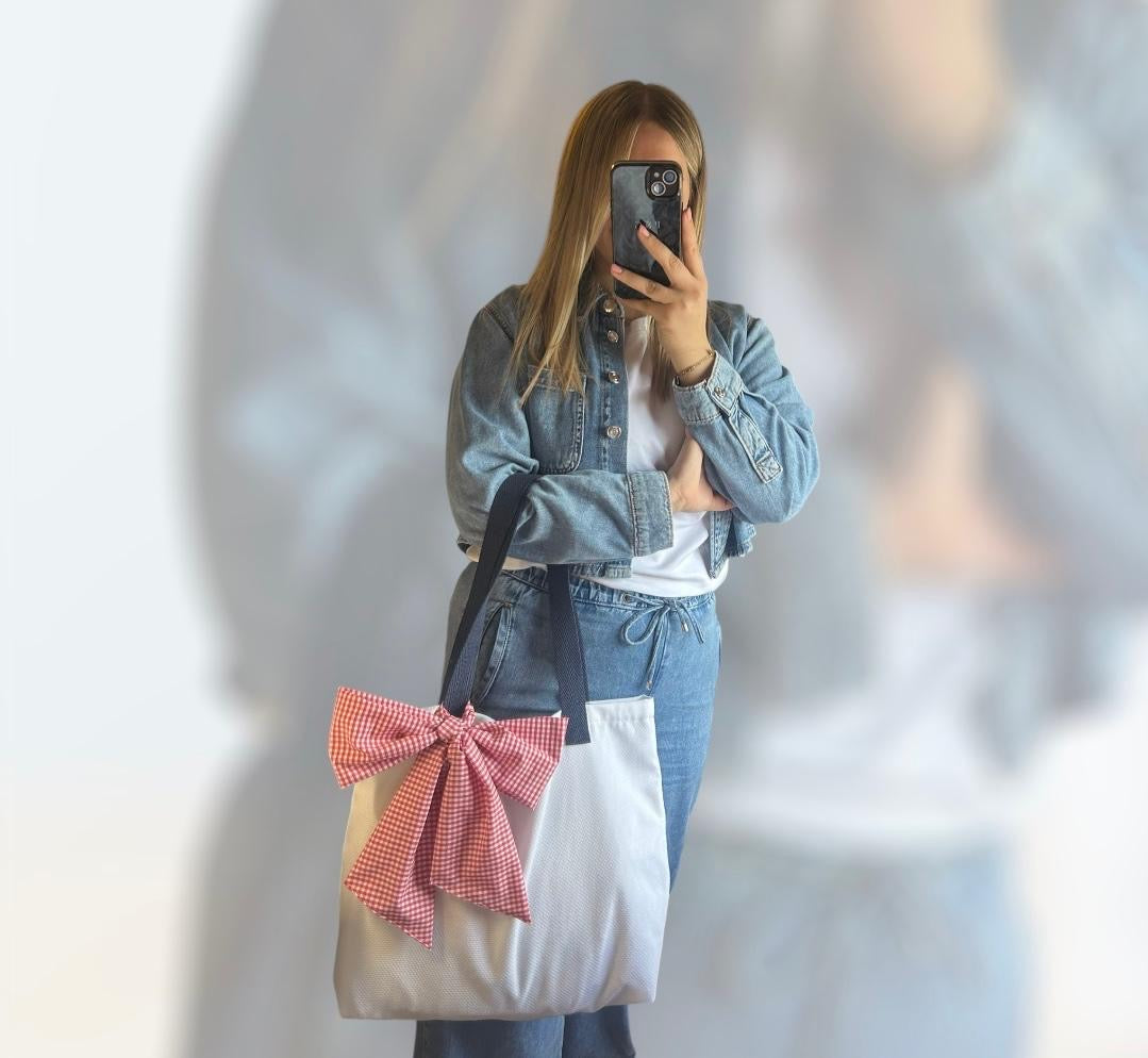 BOLSO COLECCIÓN MARINERO LAZO ROJO