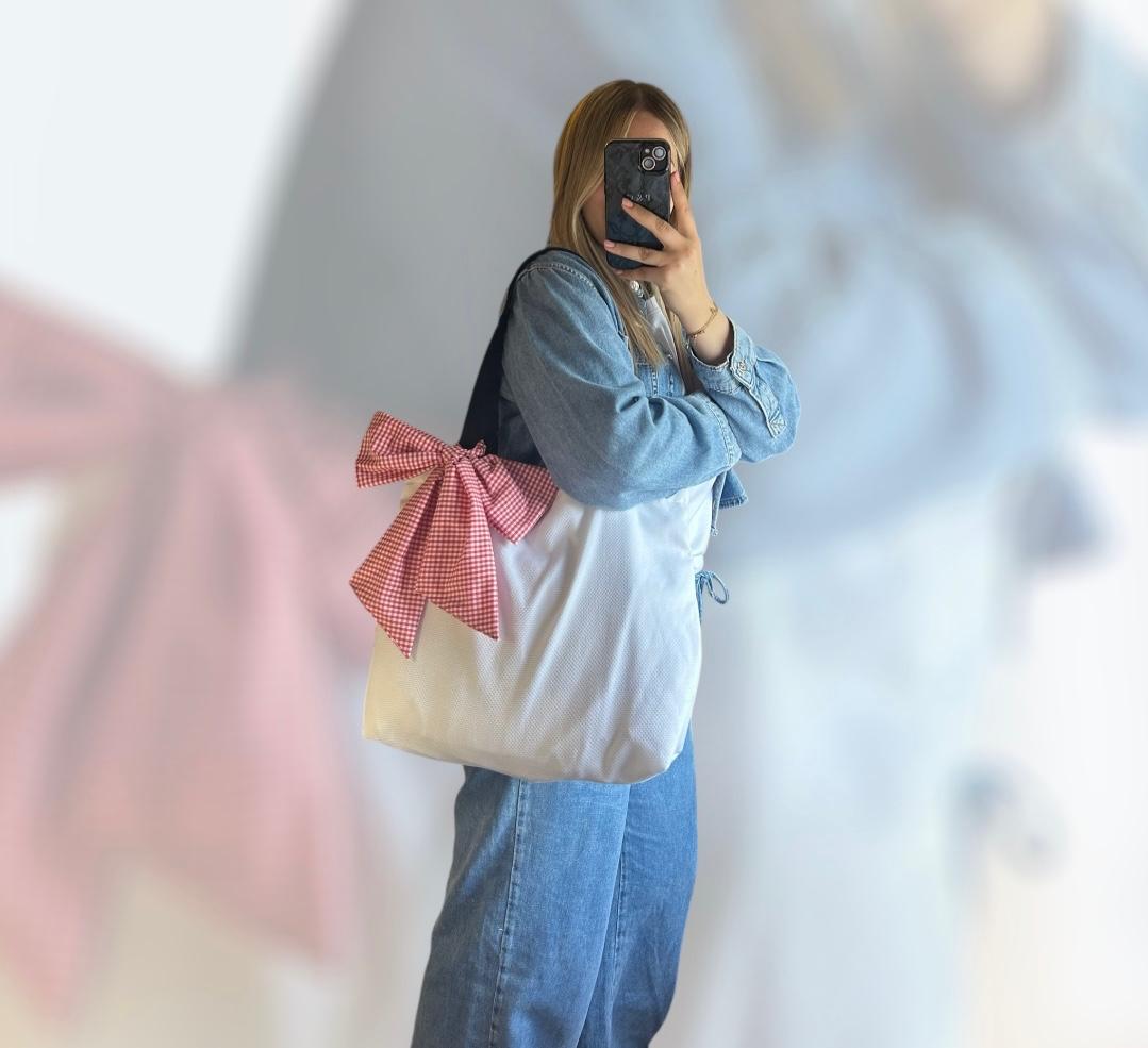 BOLSO COLECCIÓN MARINERO LAZO ROJO
