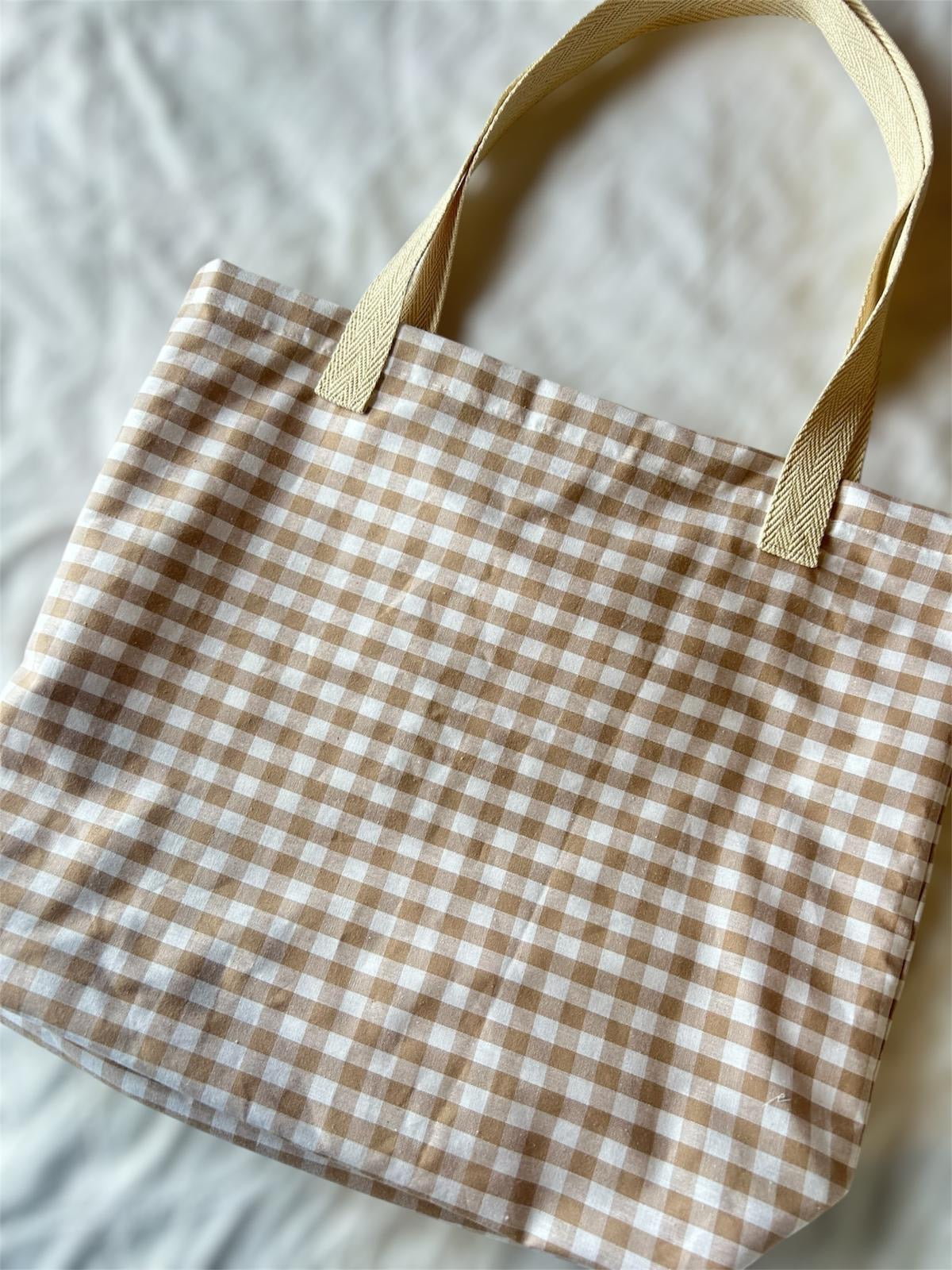 BOLSO COLECCIÓN VICHY HECHO A MANO