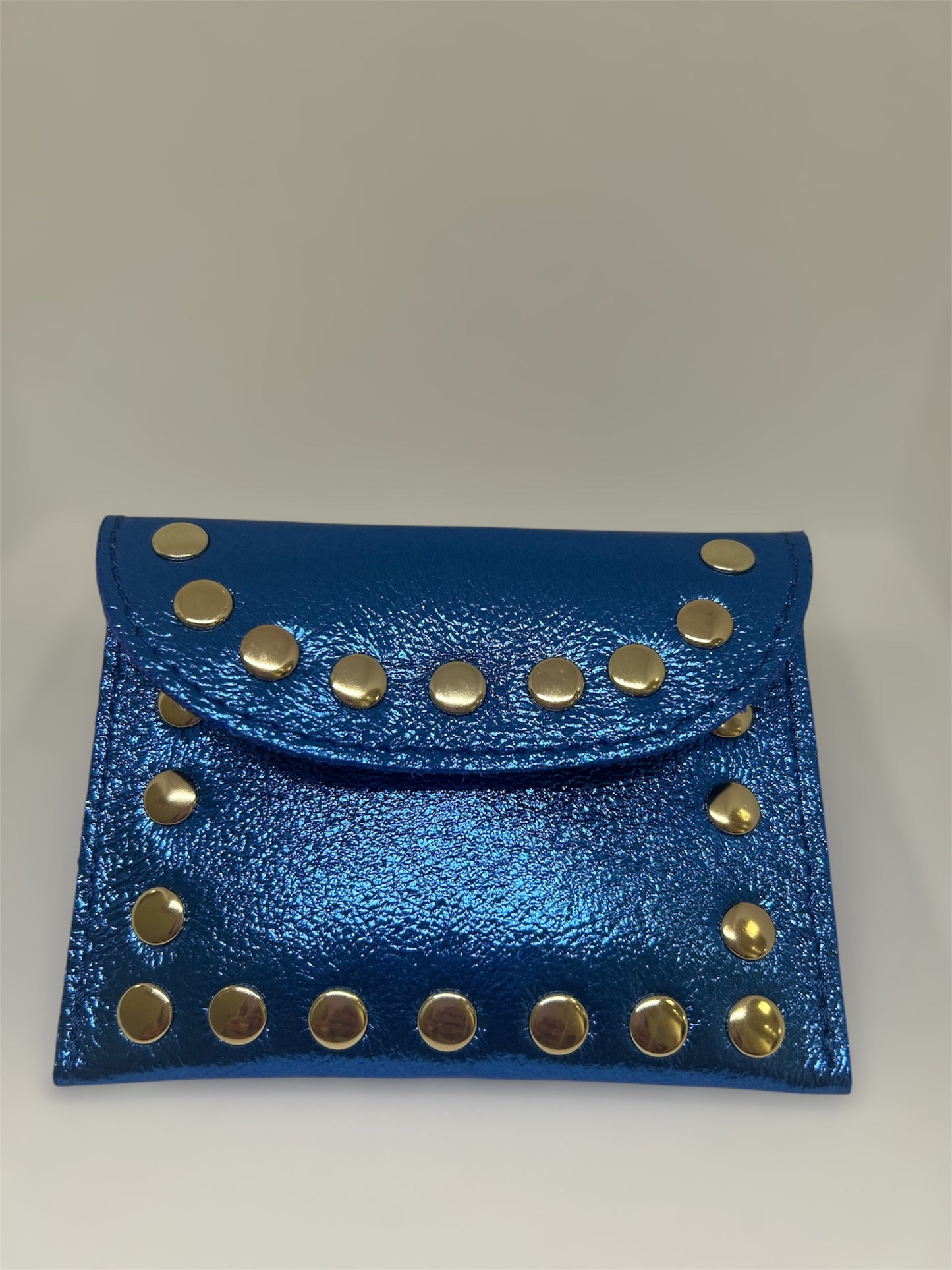 MONEDERO TACHUELAS AZUL ELÉCTRICO