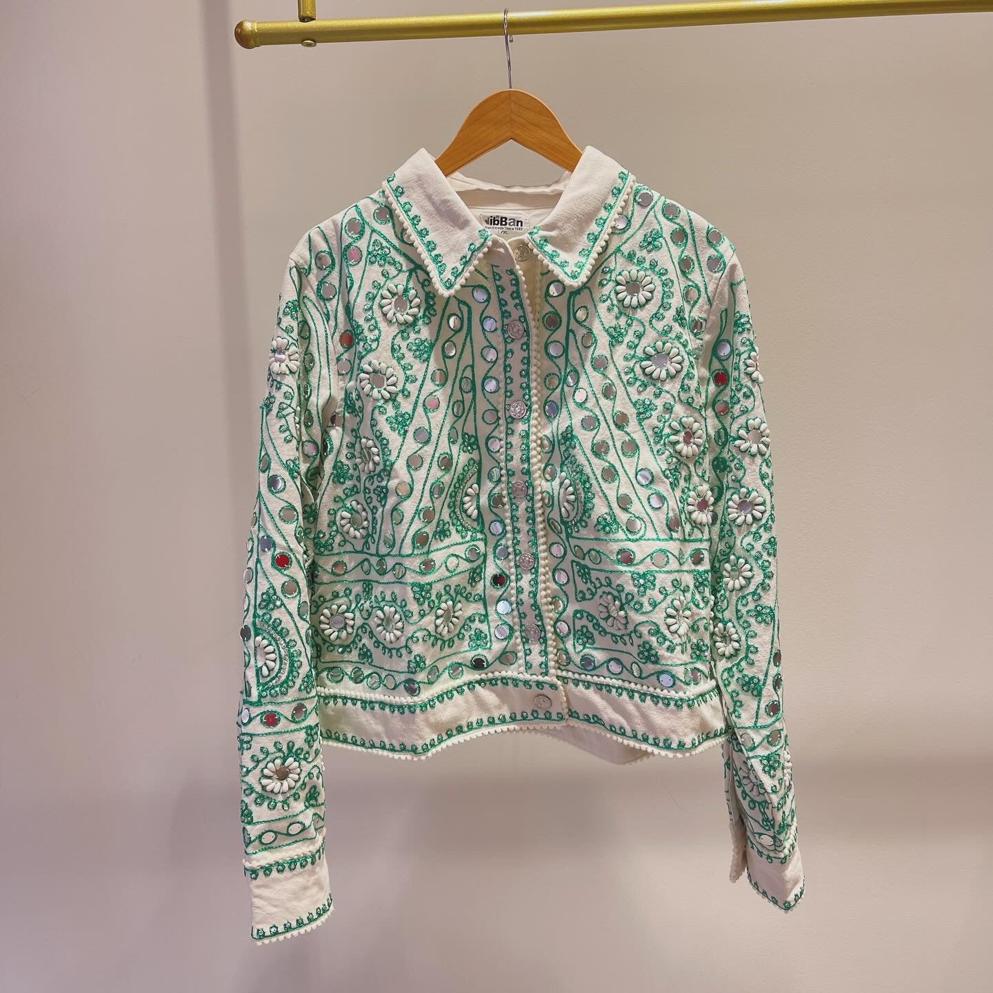 CHAQUETA TELA VAQUERA BLANCA
