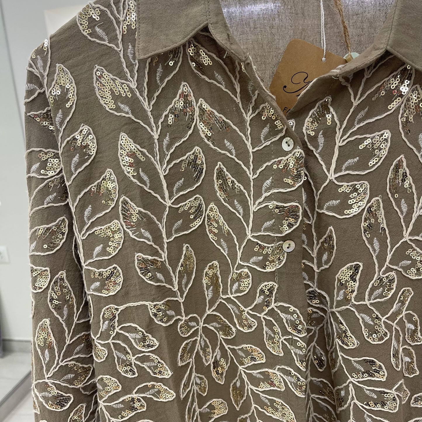 CONJUNTO LINO LENTEJUELAS