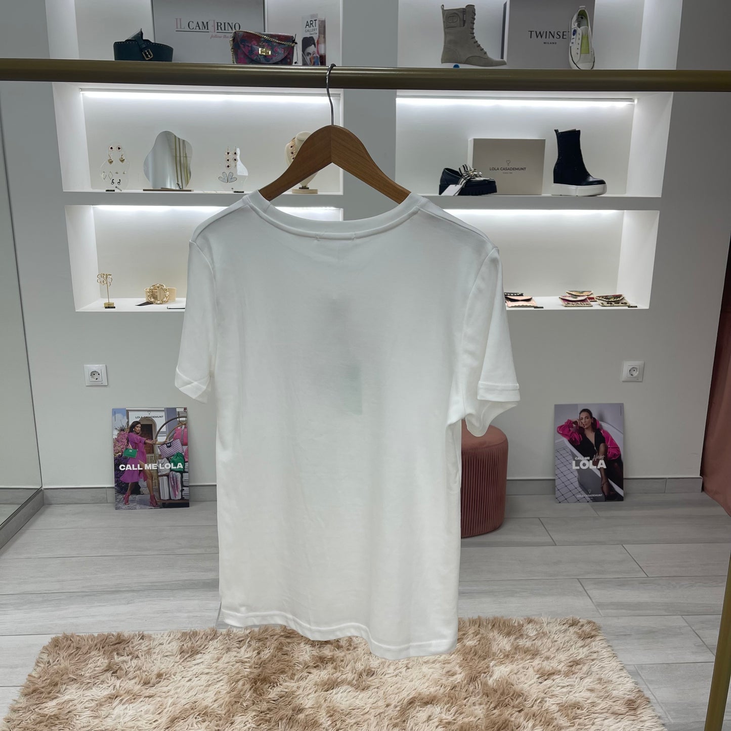 CAMISETA BLANCA CEREZAS