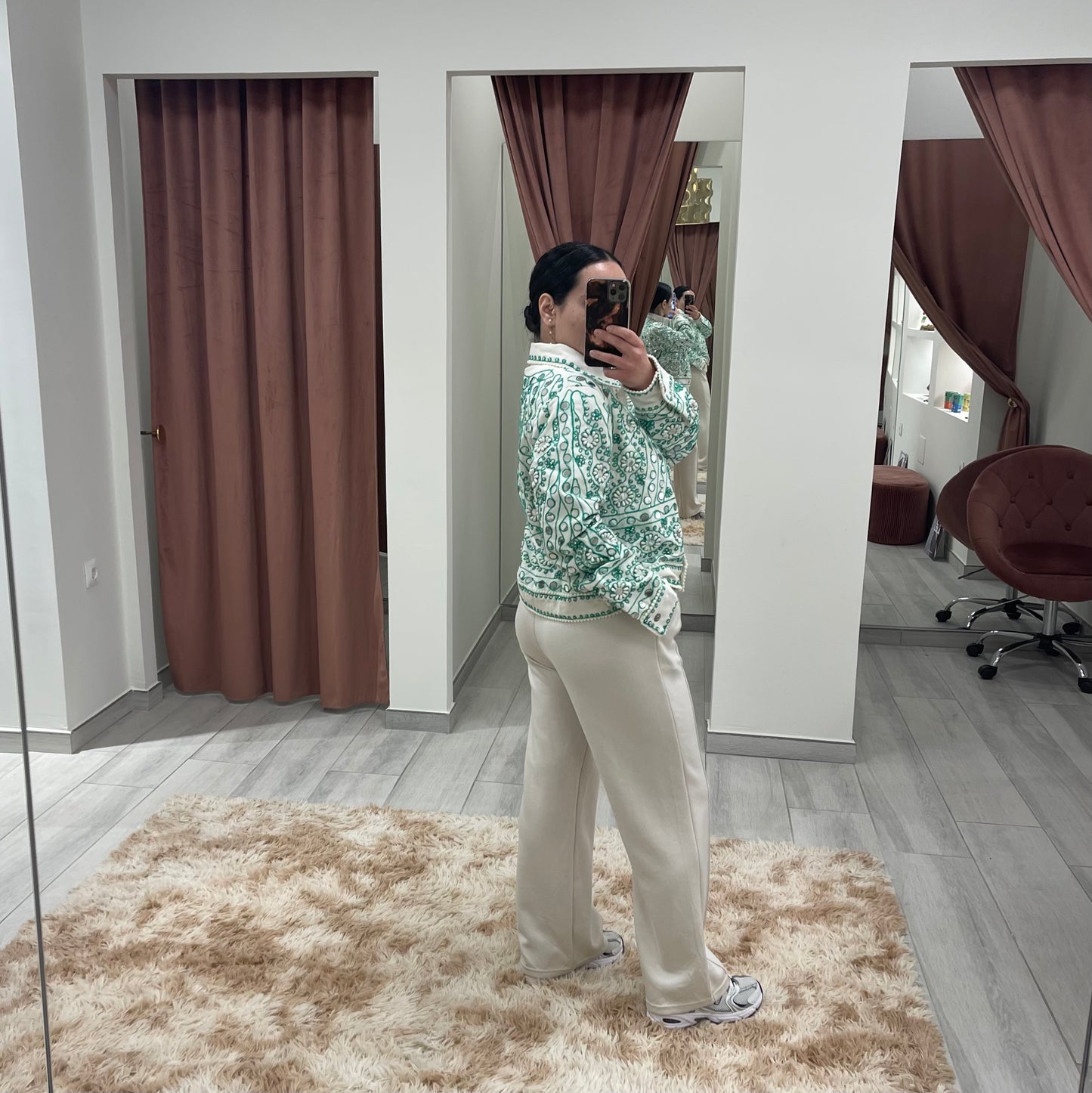 CHAQUETA TELA VAQUERA BLANCA