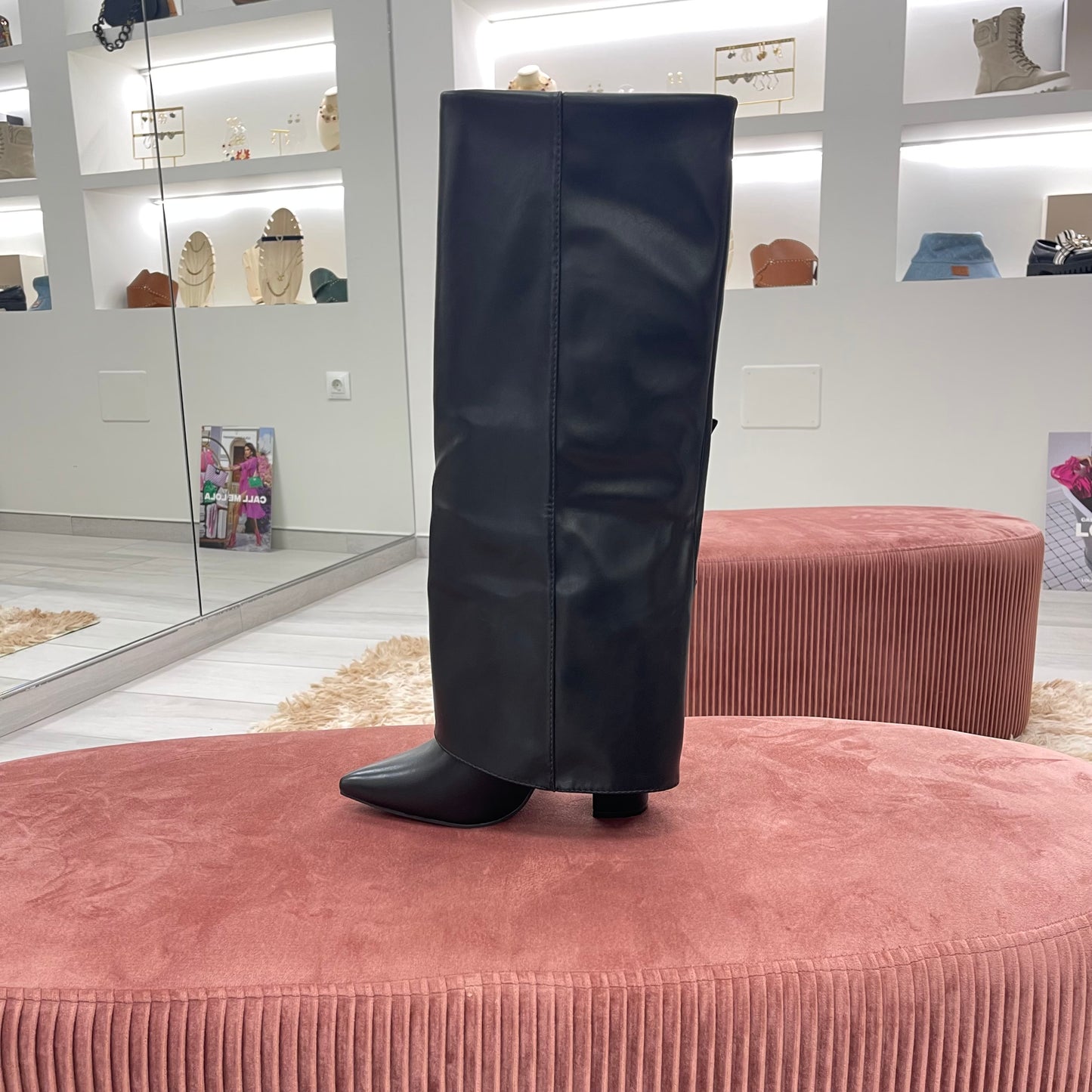 BOTA ALTA NEGRA
