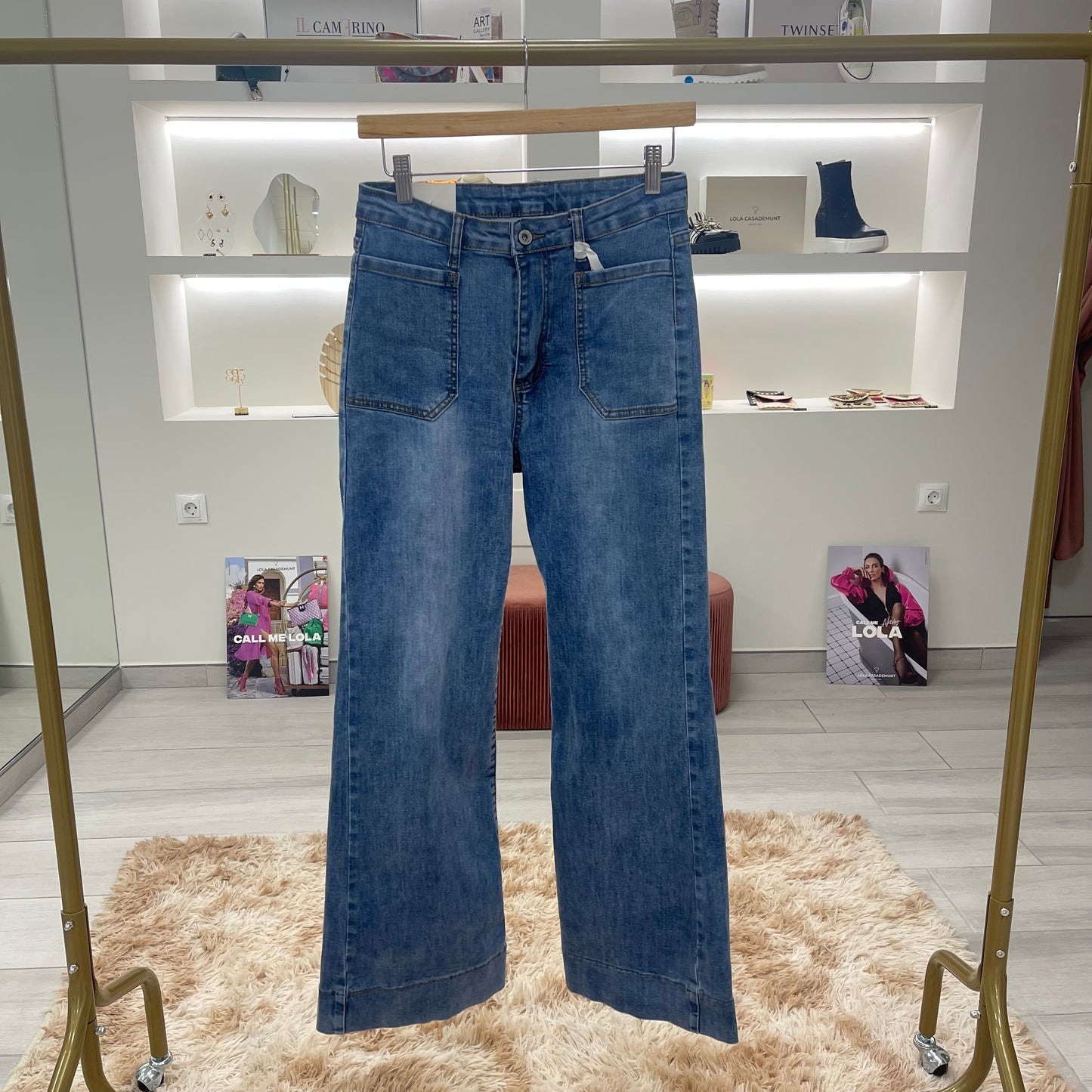 PANTALÓN VAQUERO CAMPANA