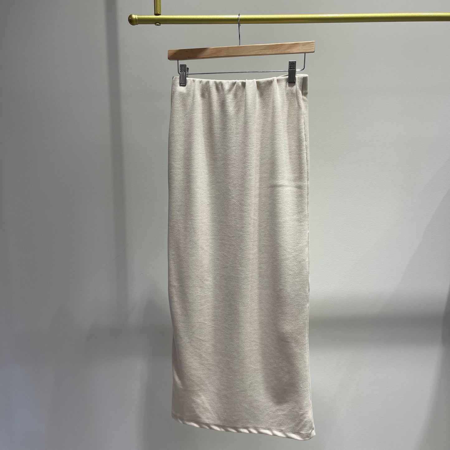FALDA ALGODÓN BEIGE