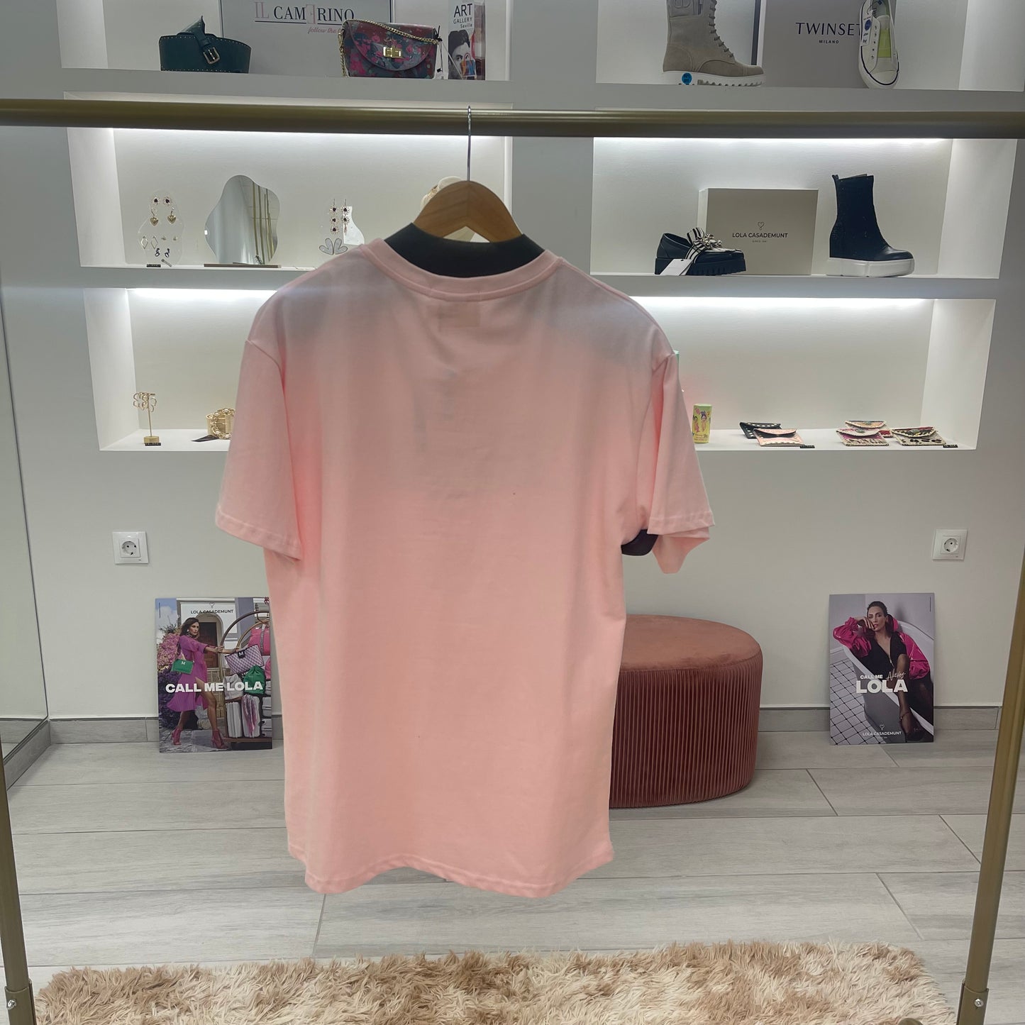CAMISETA ANGEL ROSA PASTEL