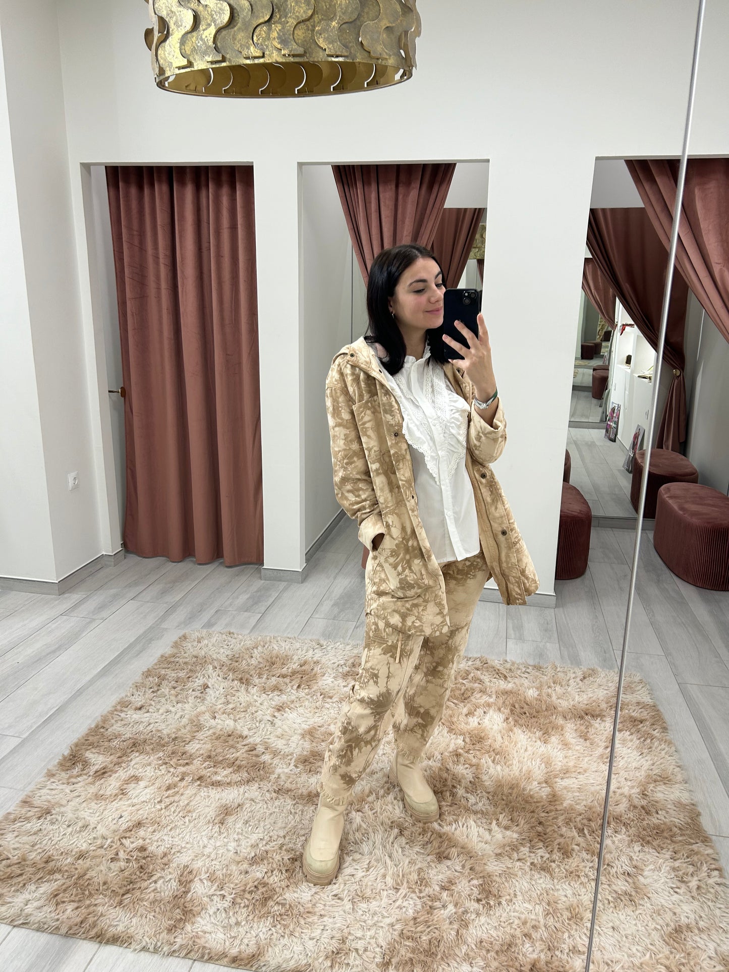 PARKA TIE DYE TWINSET