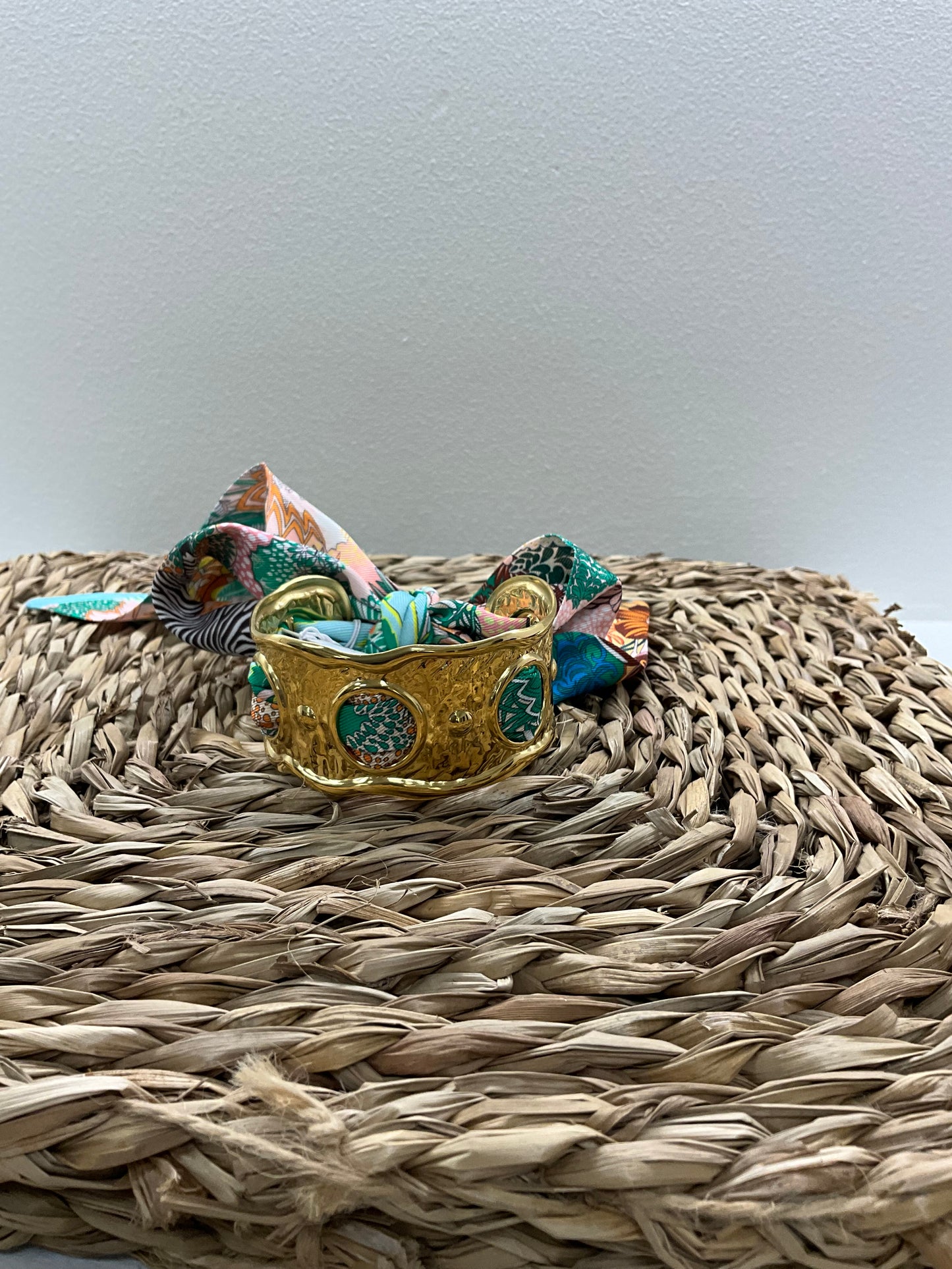 BRAZALETE LAZO TONOS VERDE