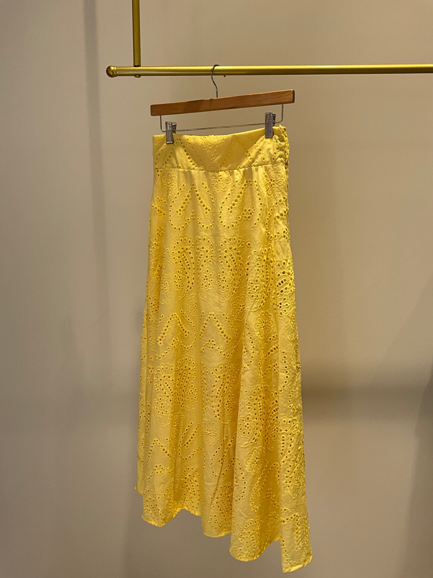 CONJUNTO CALADO AMARILLO