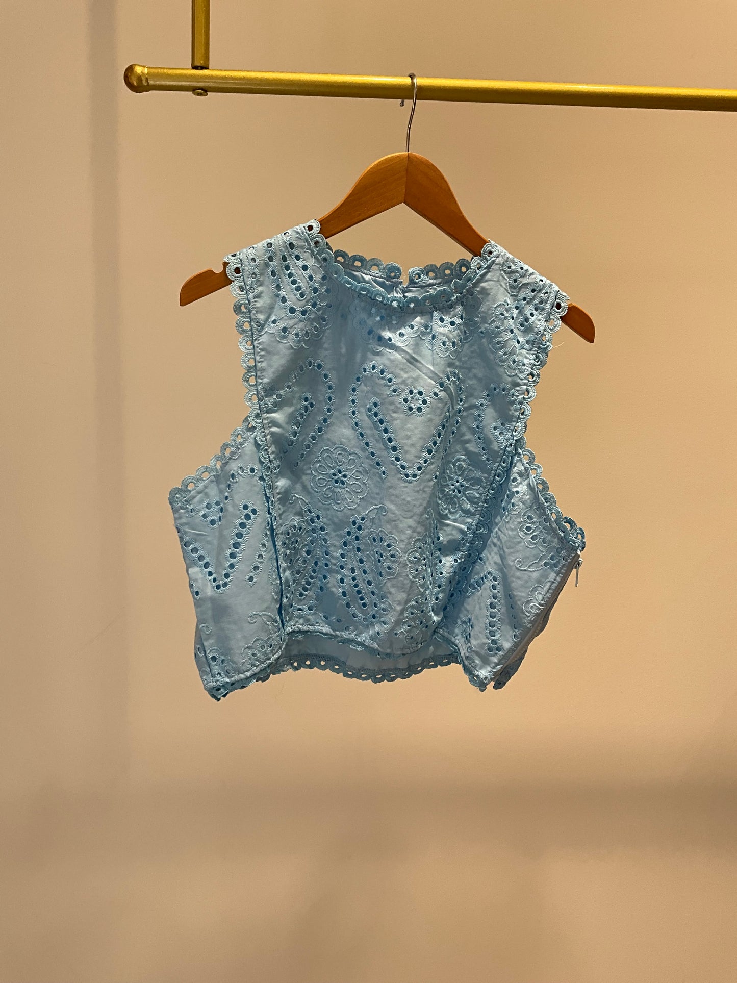 CONJUNTO CALADO AZUL
