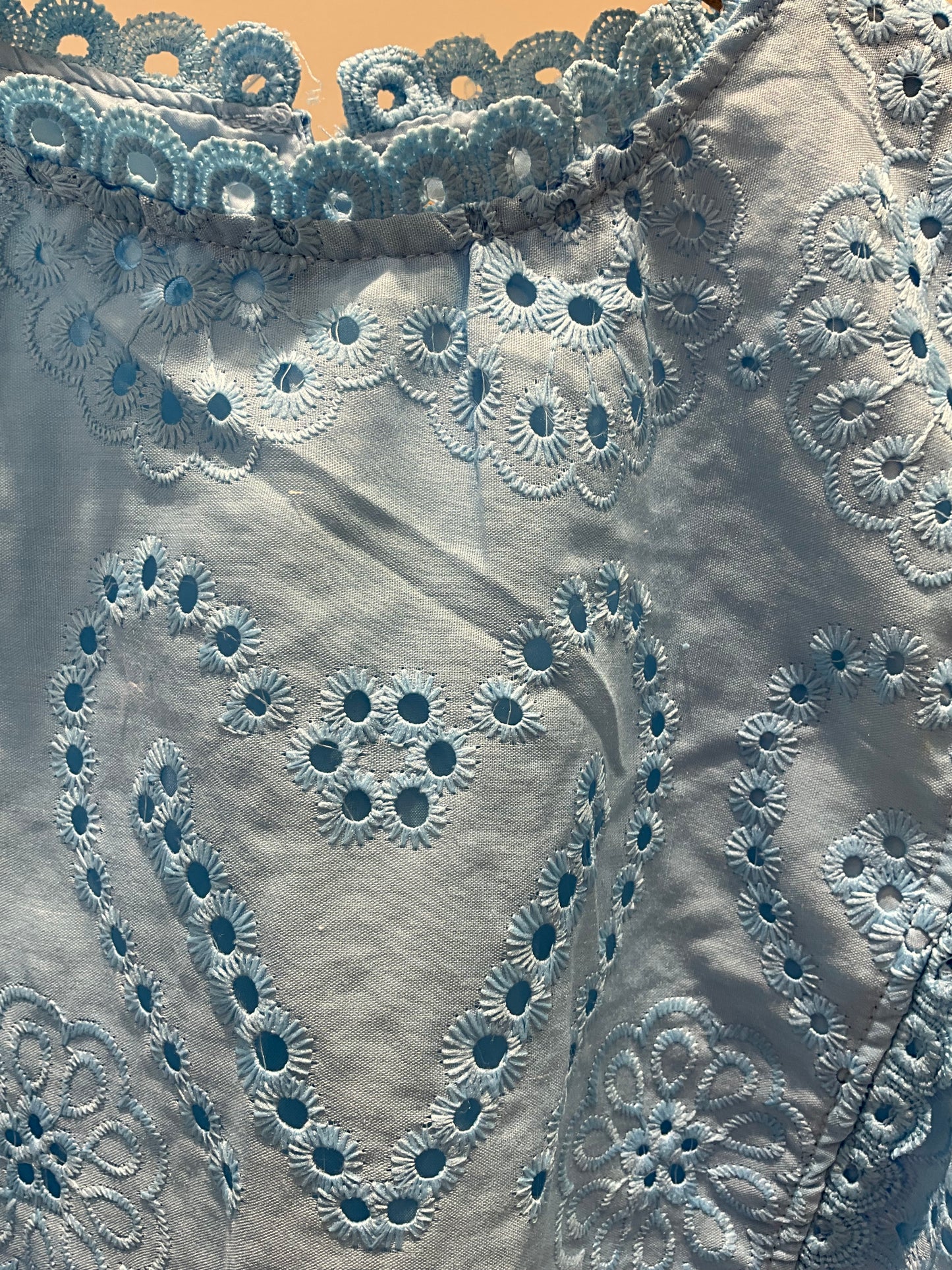CONJUNTO CALADO AZUL
