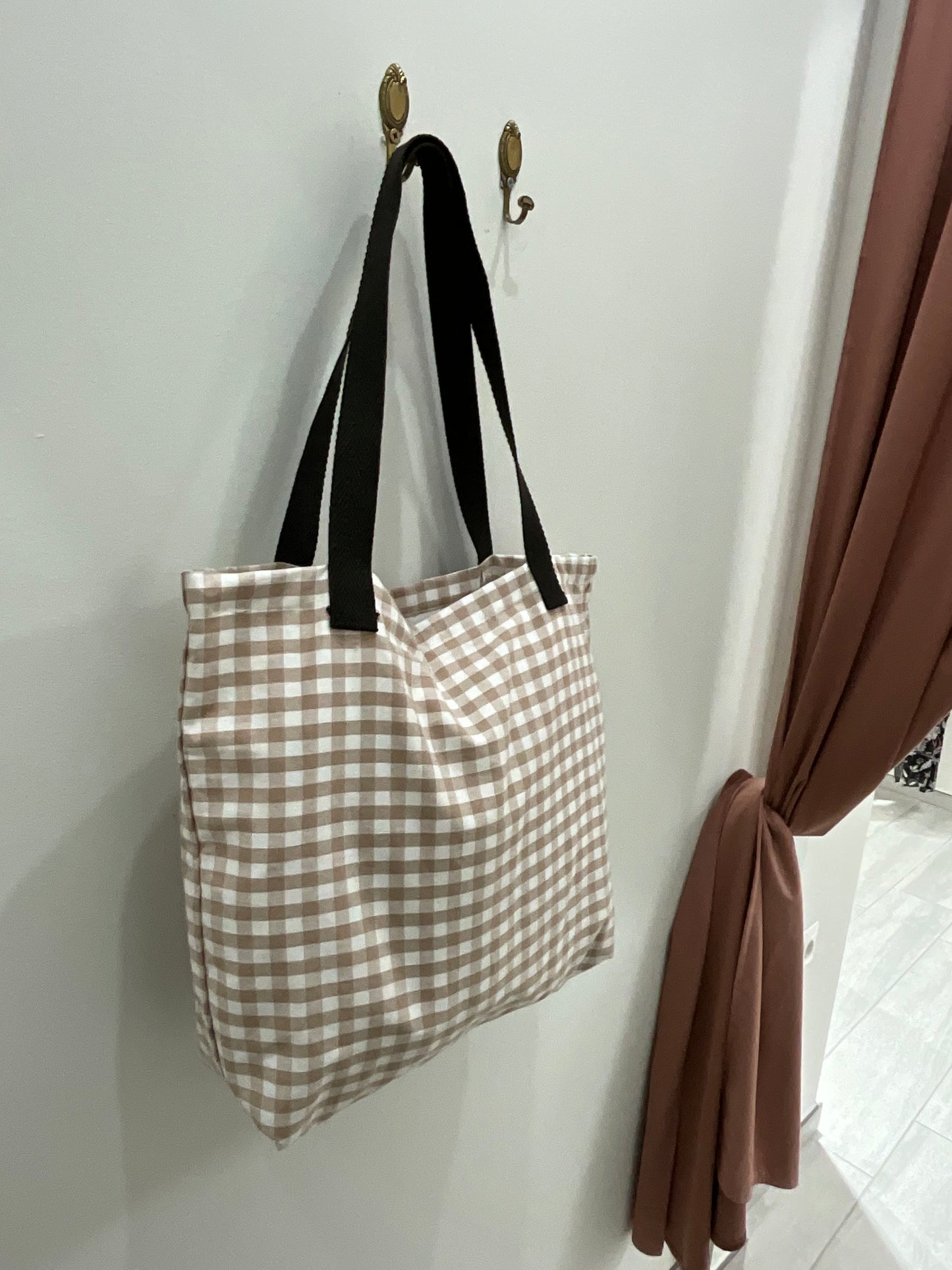 BOLSO COLECCIÓN VICHY ASA MARRÓN