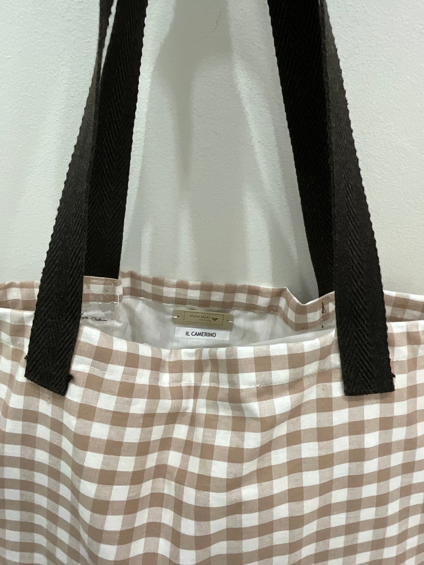 BOLSO COLECCIÓN VICHY ASA MARRÓN