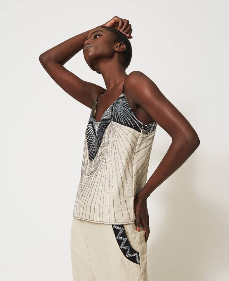 TOP PEDRERÍA TWINSET