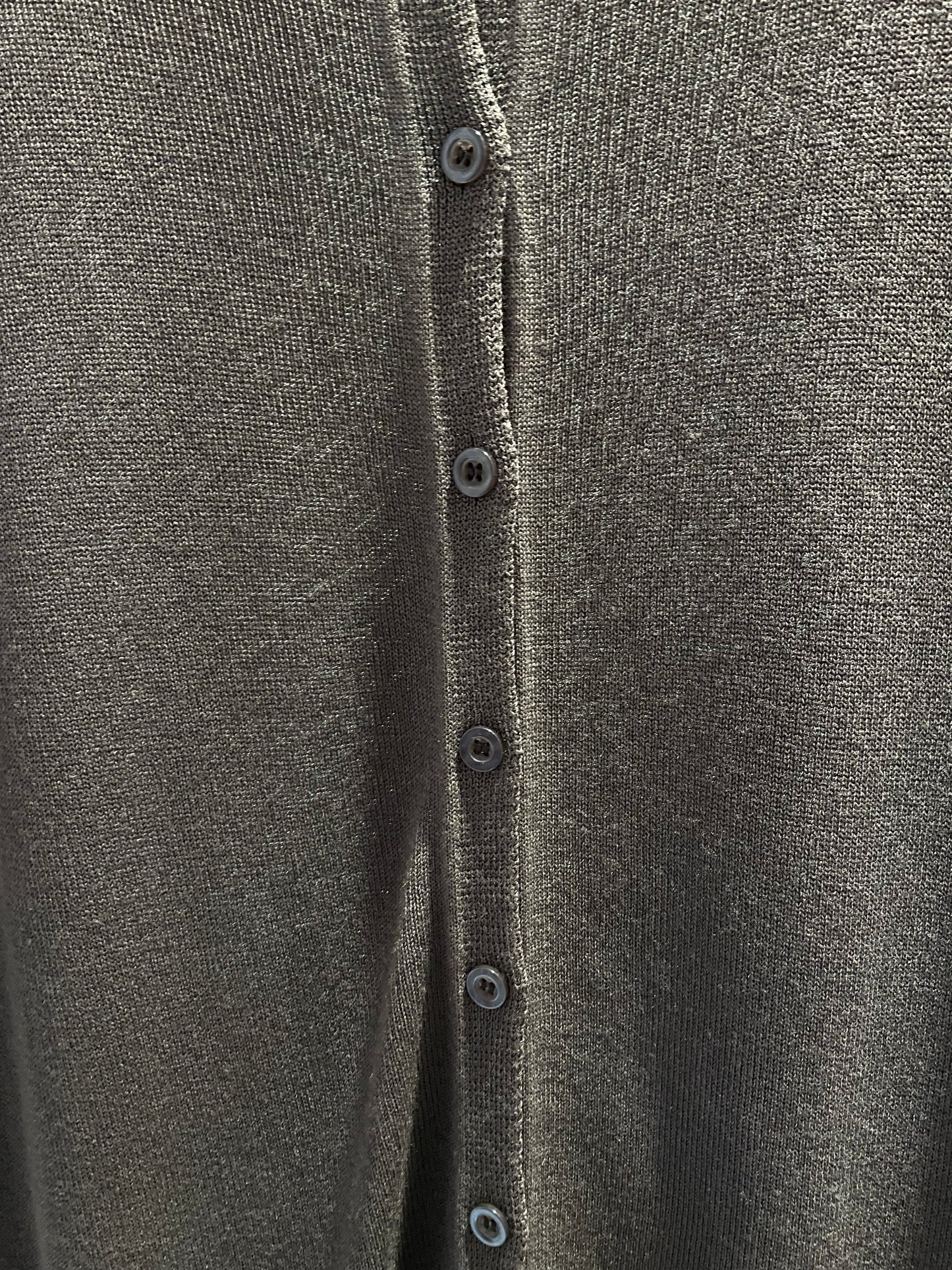 JERSEY DE PUNTO MARRÓN BOTONES