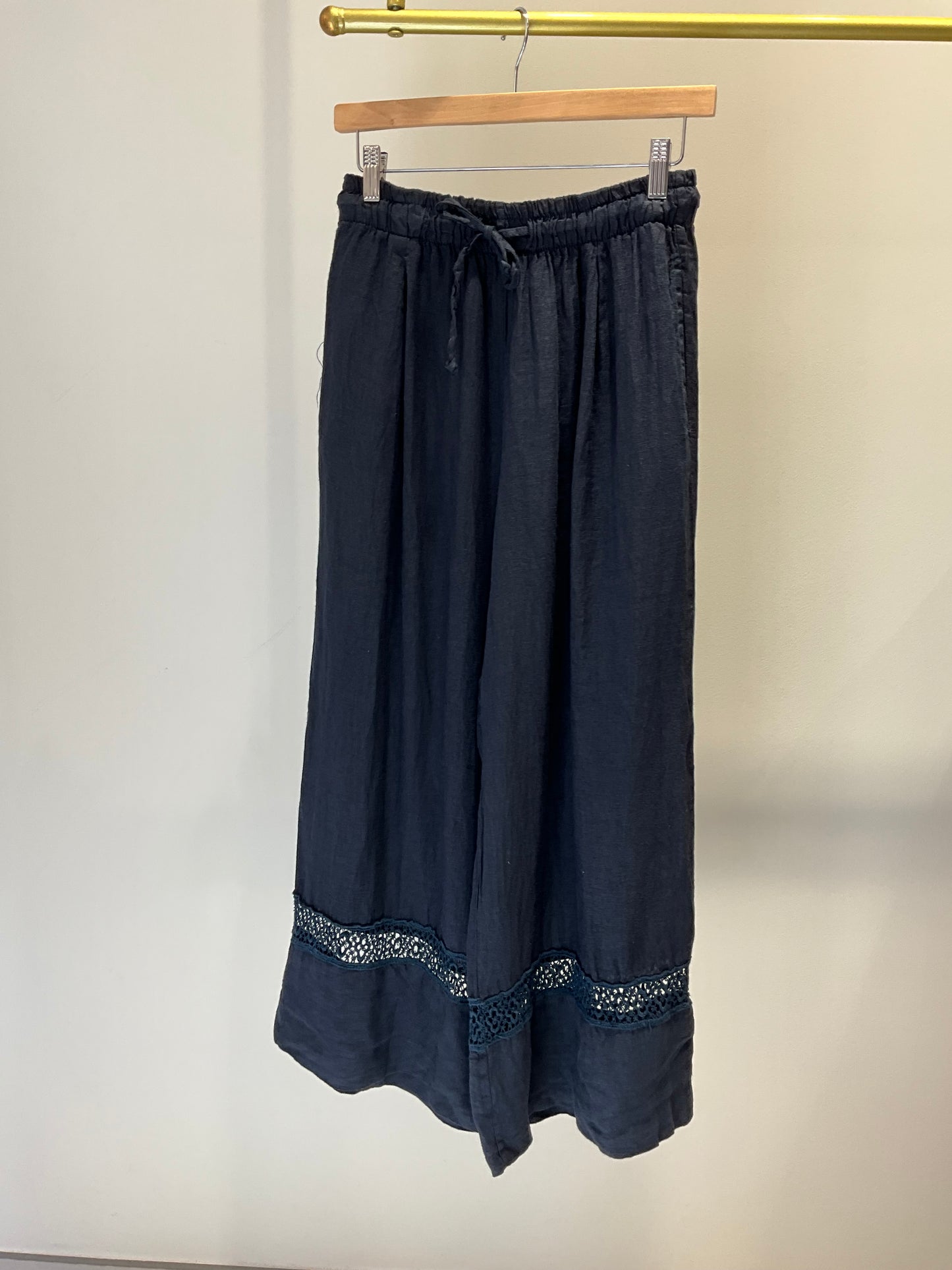 CONJUNTO DE LINO AZUL