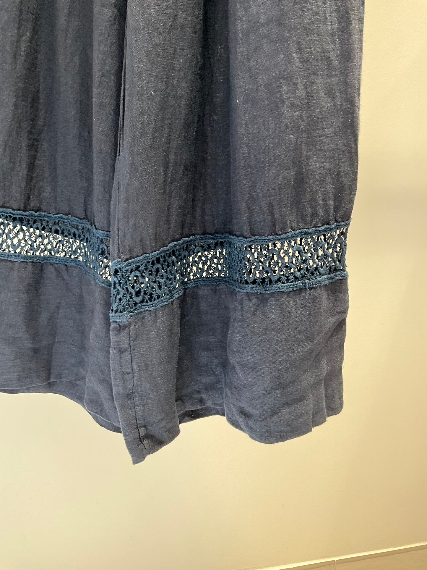 CONJUNTO DE LINO AZUL