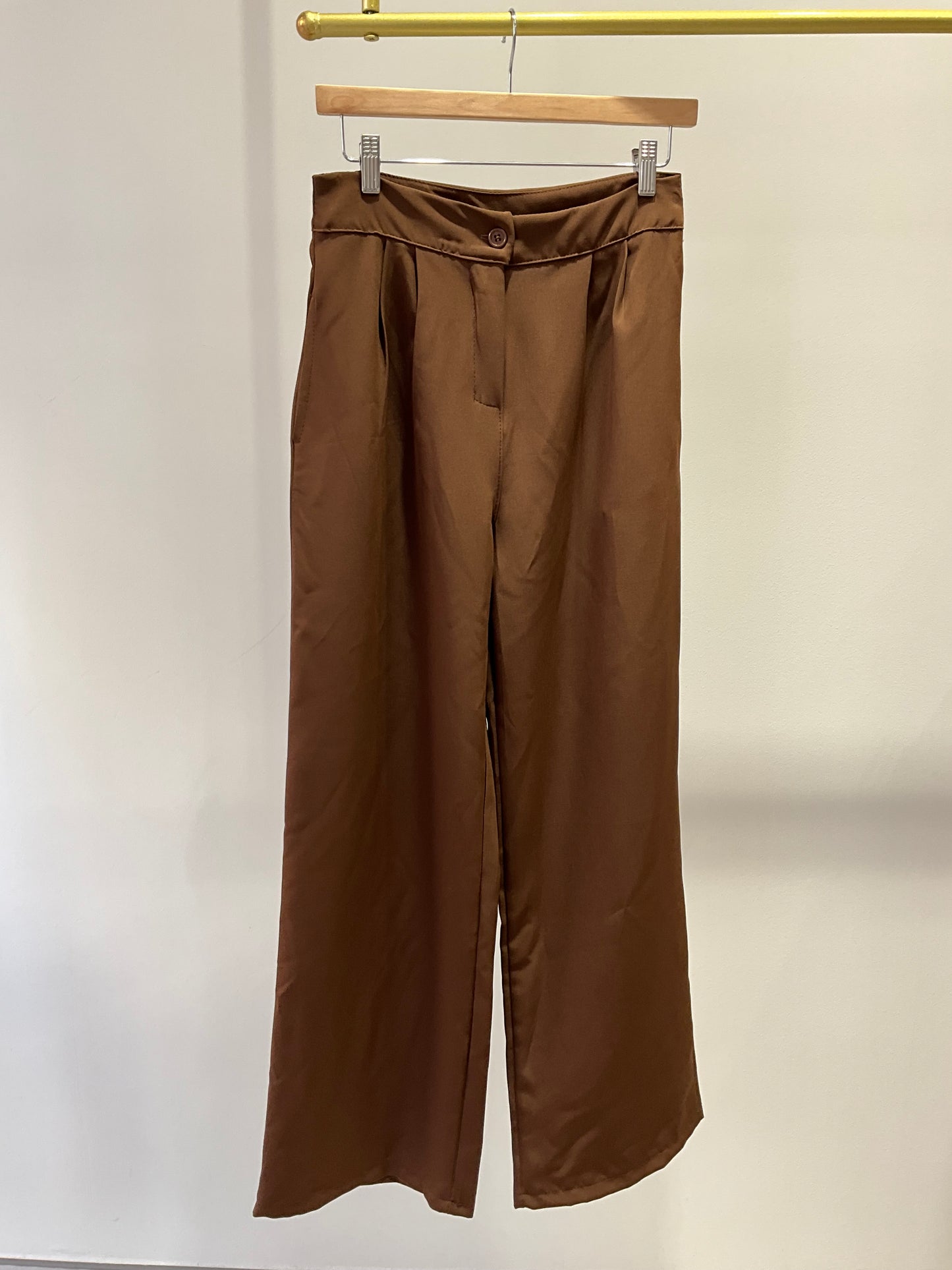 PANTALÓN VESTIR MARRÓN