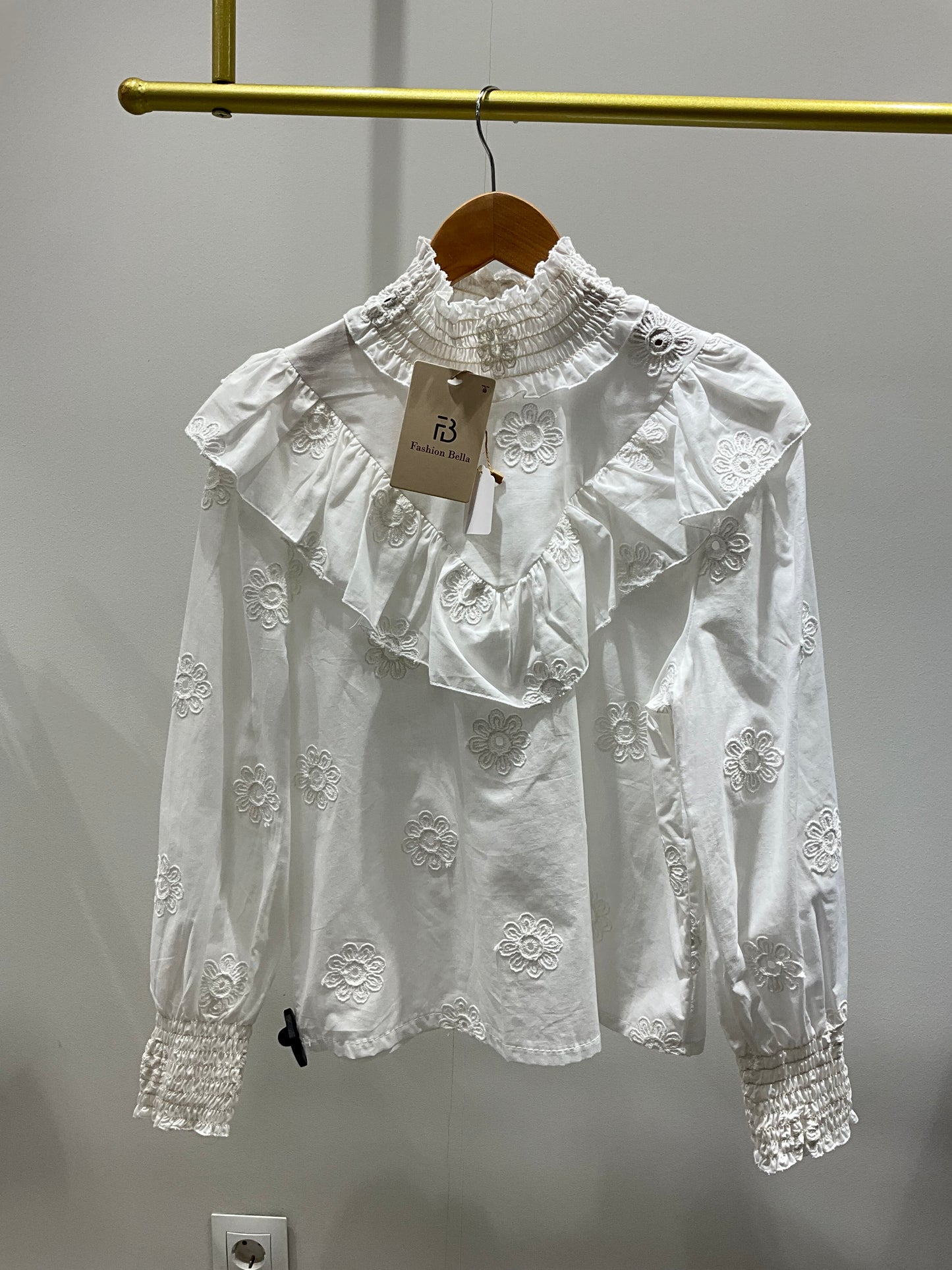 BLUSA POPELIN FLORES