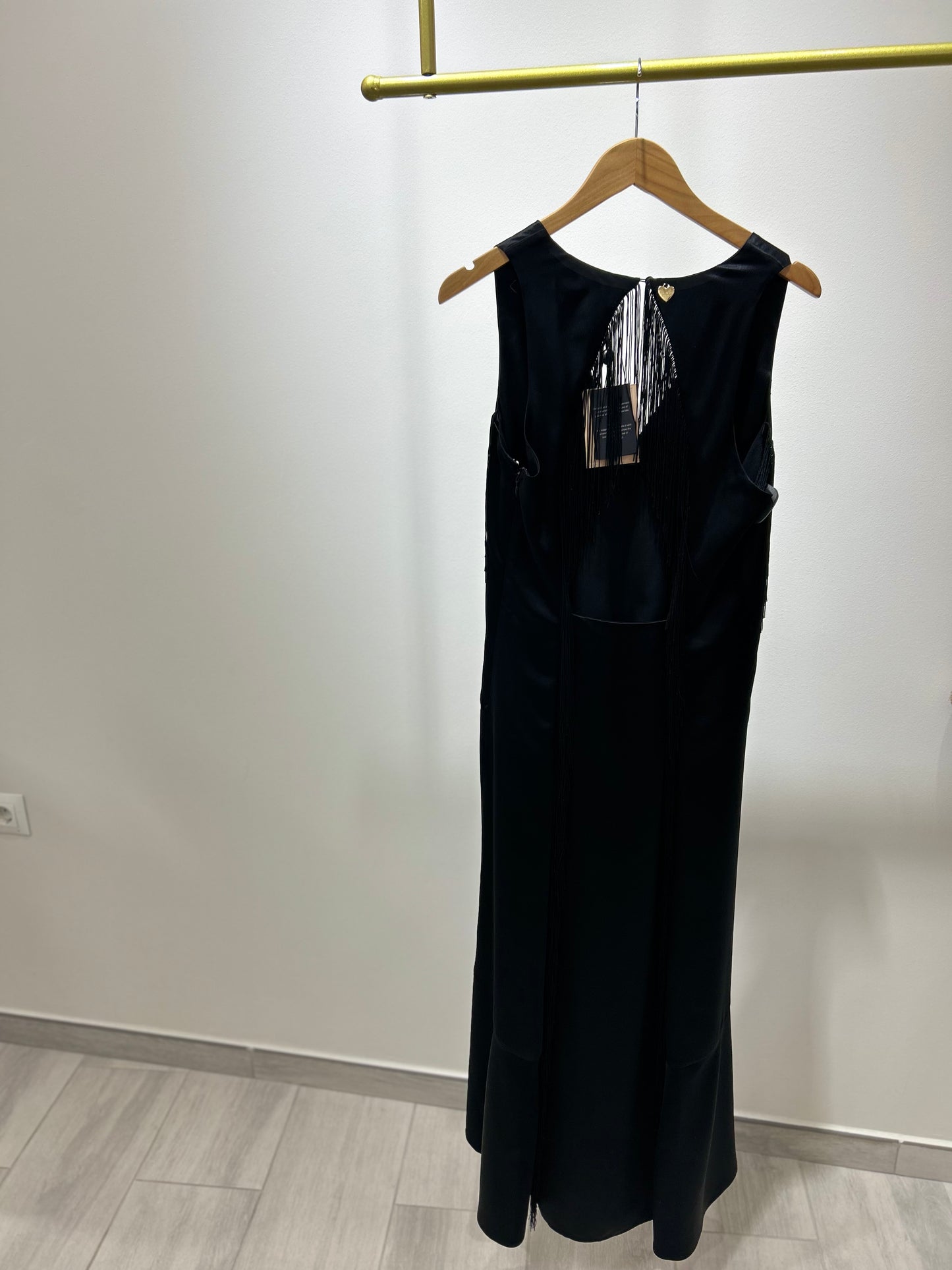 VESTIDO SEDA FLECOS TWINSET