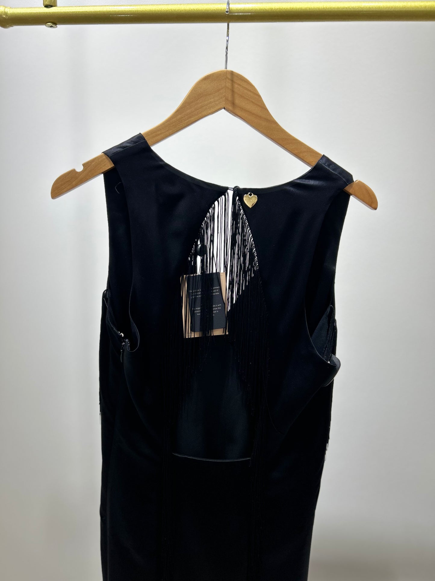 VESTIDO SEDA FLECOS TWINSET