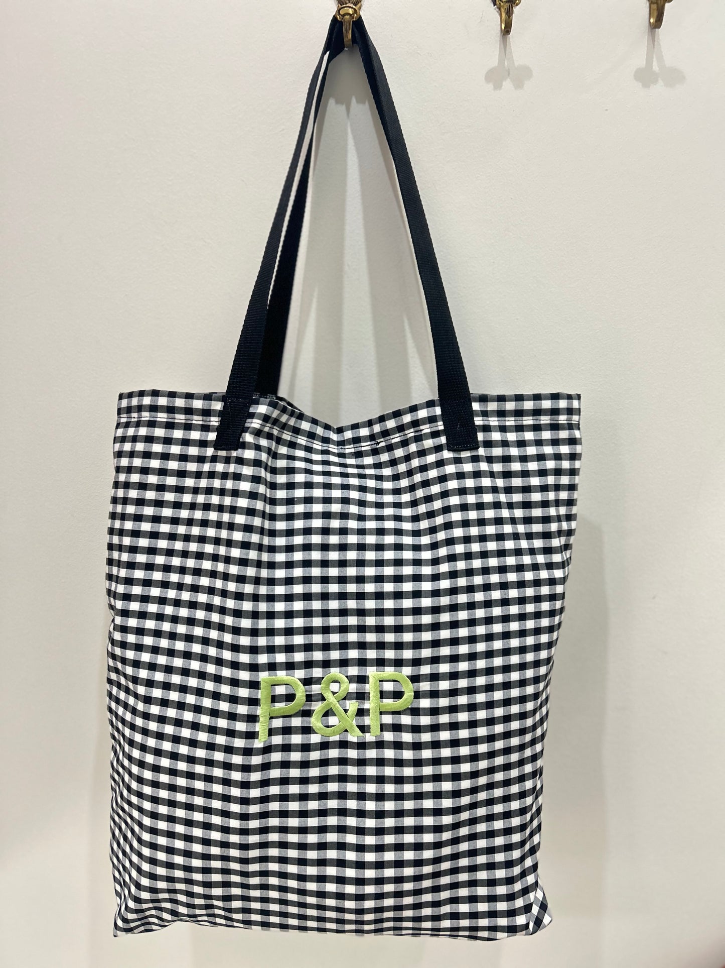 BOLSO VICHY HECHO A MANO
