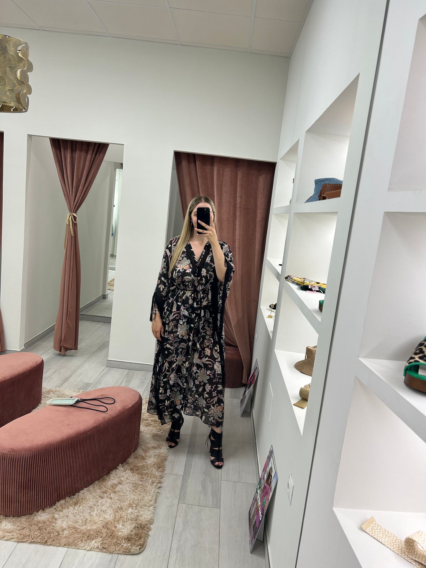 VESTIDO KAFTÁN TWINSET