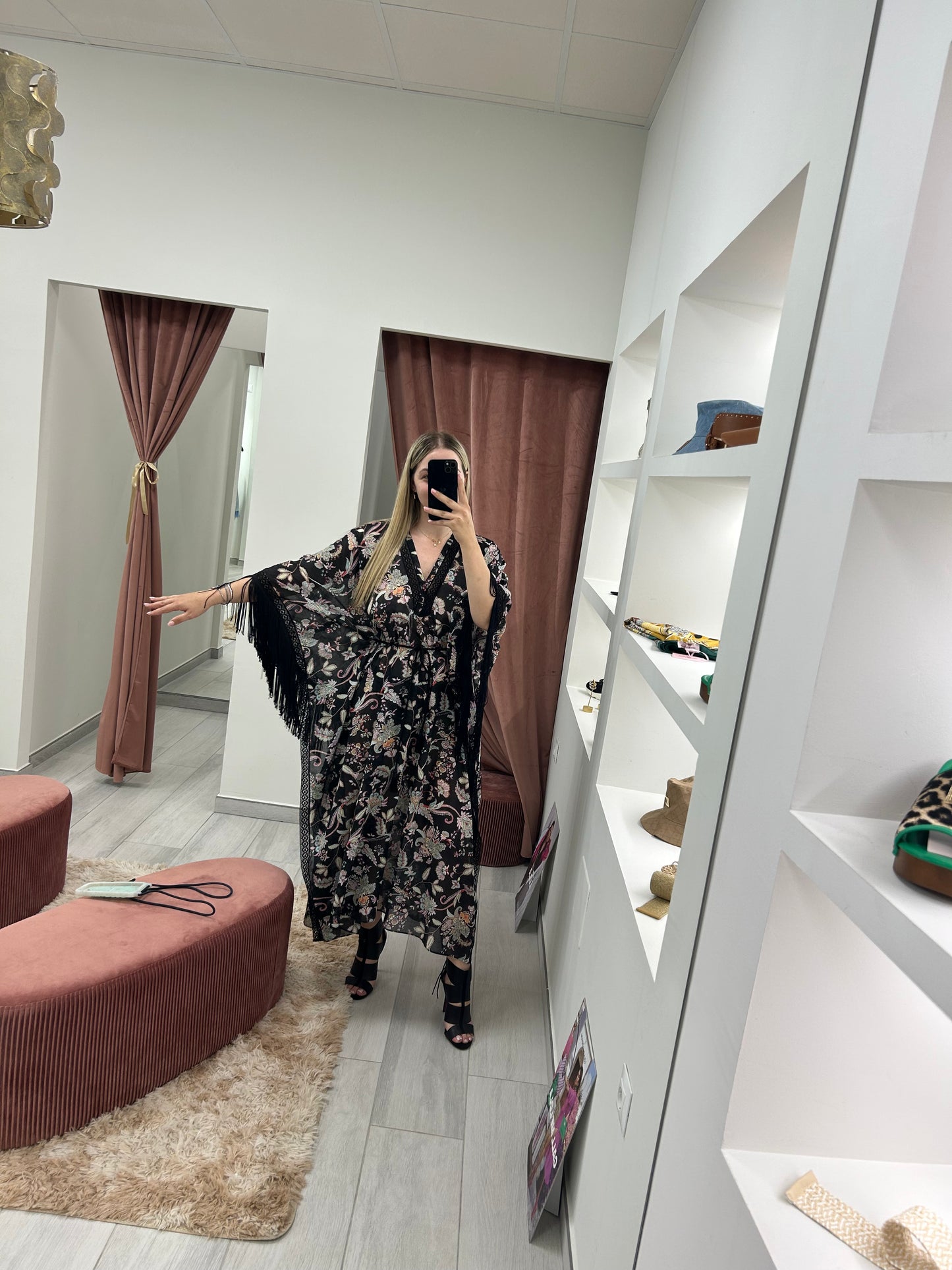 VESTIDO KAFTÁN TWINSET
