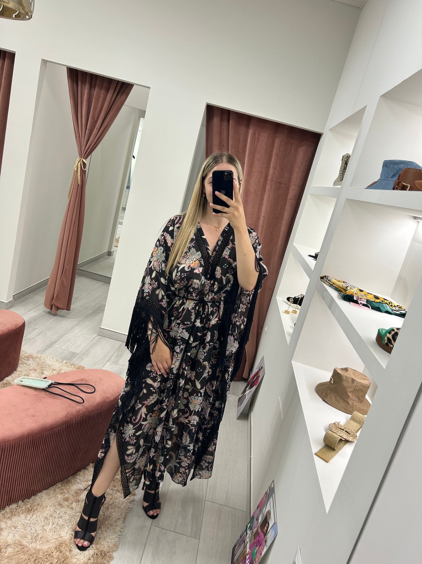 VESTIDO KAFTÁN TWINSET