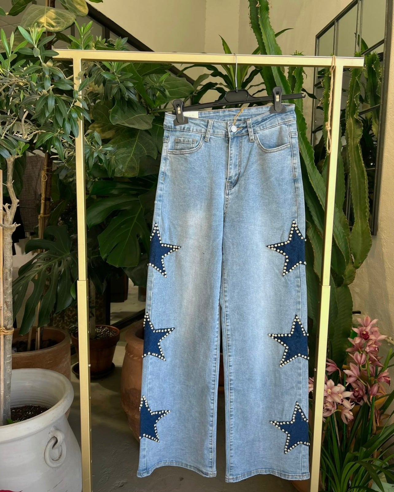 PANTALÓN VAQUERO ESTRELLAS
