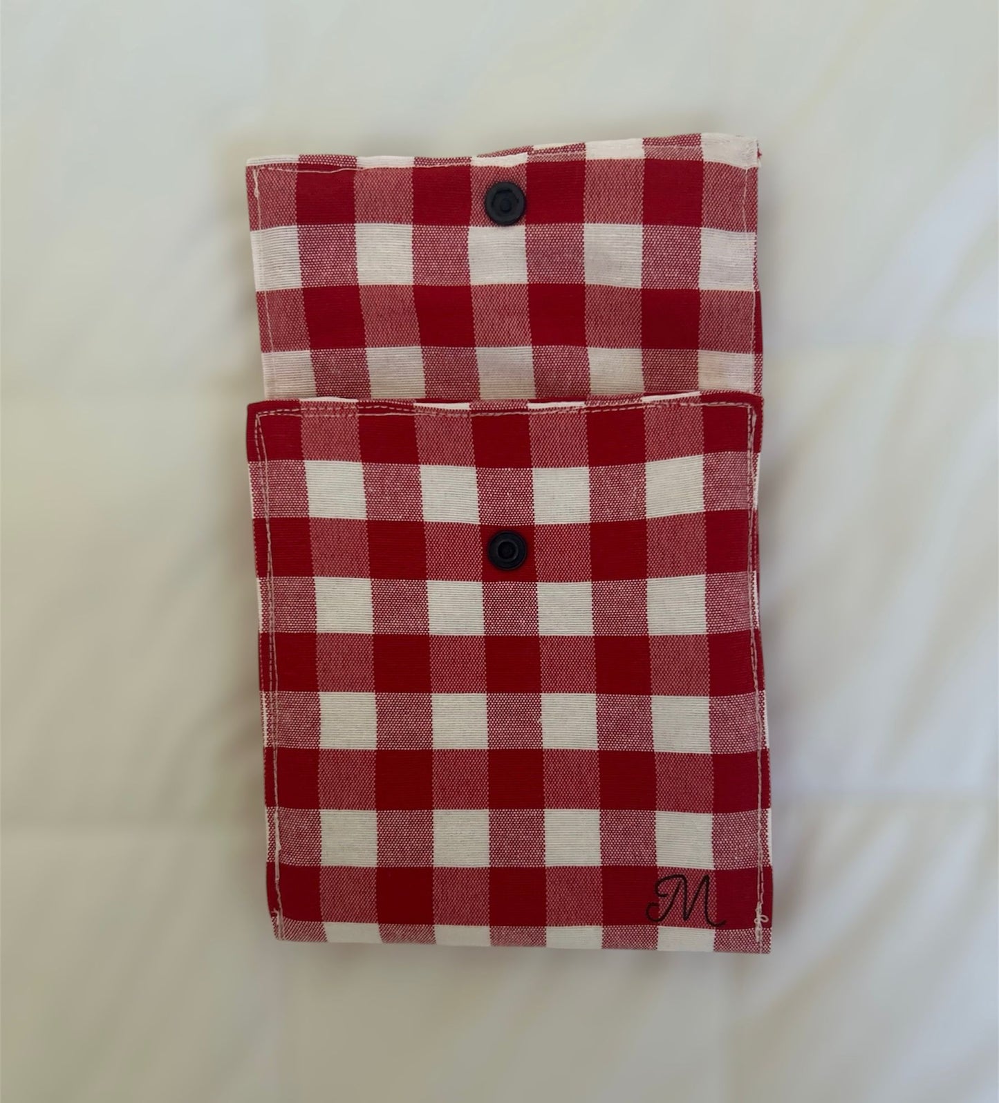 NECESER MULTIUSOS VICHY ROJO