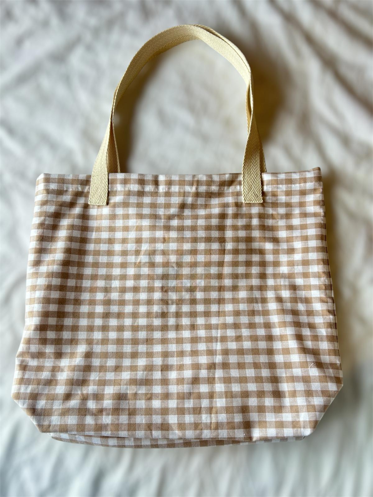 BOLSO COLECCIÓN VICHY HECHO A MANO