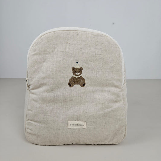 Mochila Osito Pompón Azul