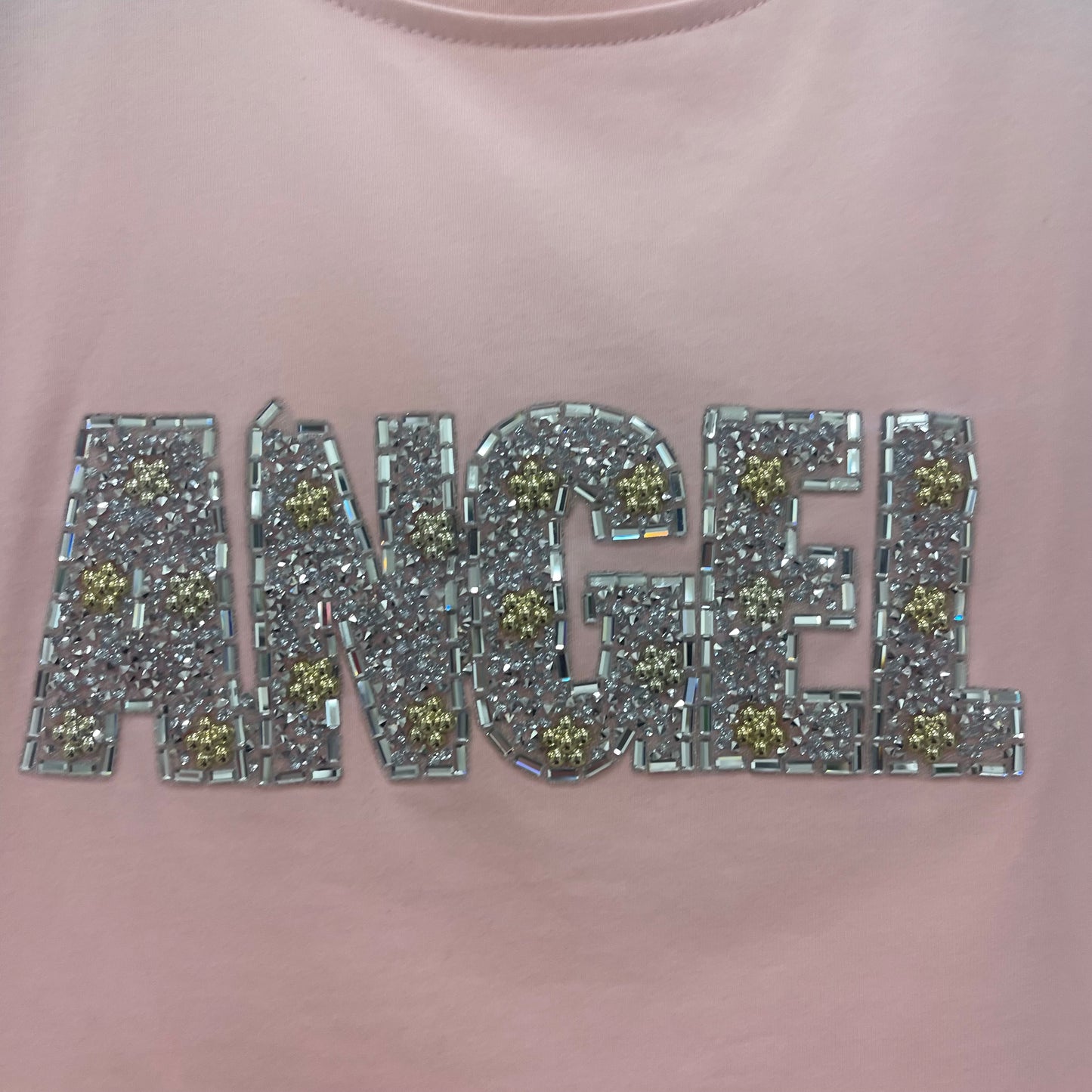 CAMISETA ANGEL ROSA PASTEL