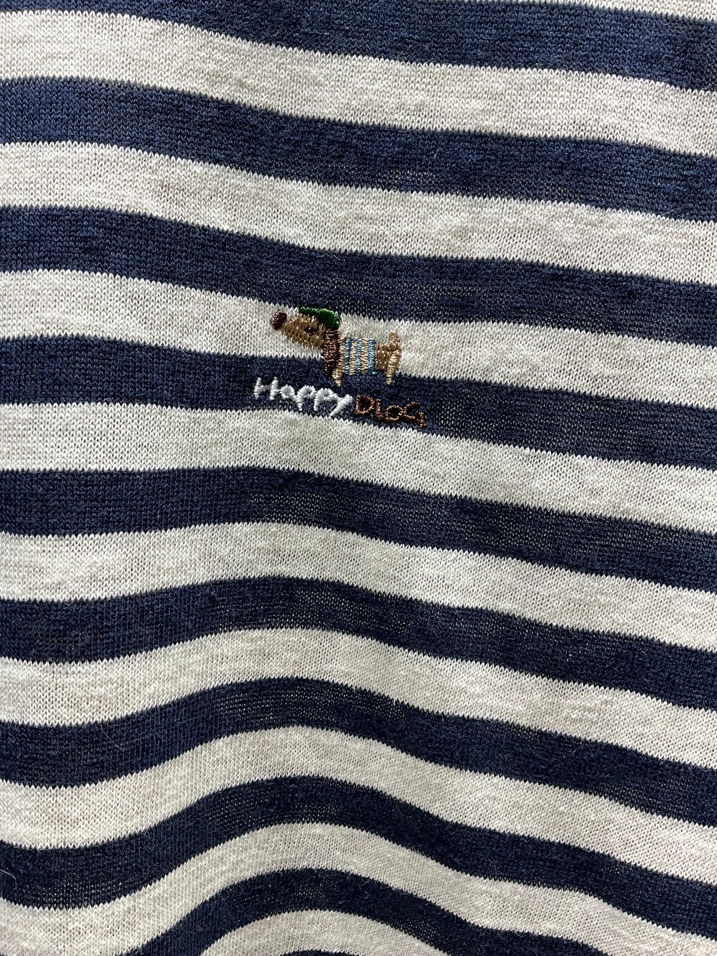 CAMISETA AZUL OSCURO RAYAS