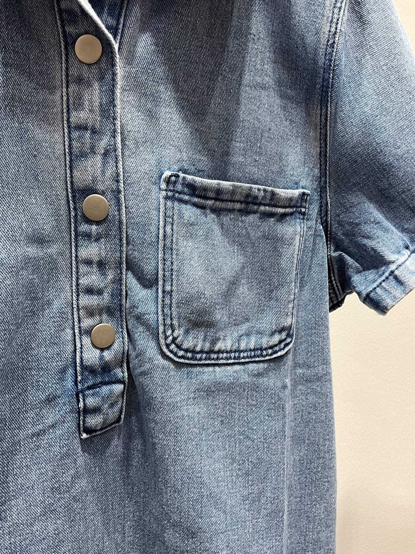 VESTIDO VAQUERO CORTO