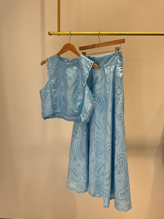 CONJUNTO CALADO AZUL