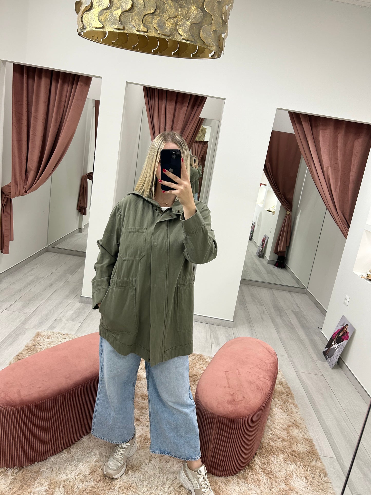 PARKA VERDE TWINSET
