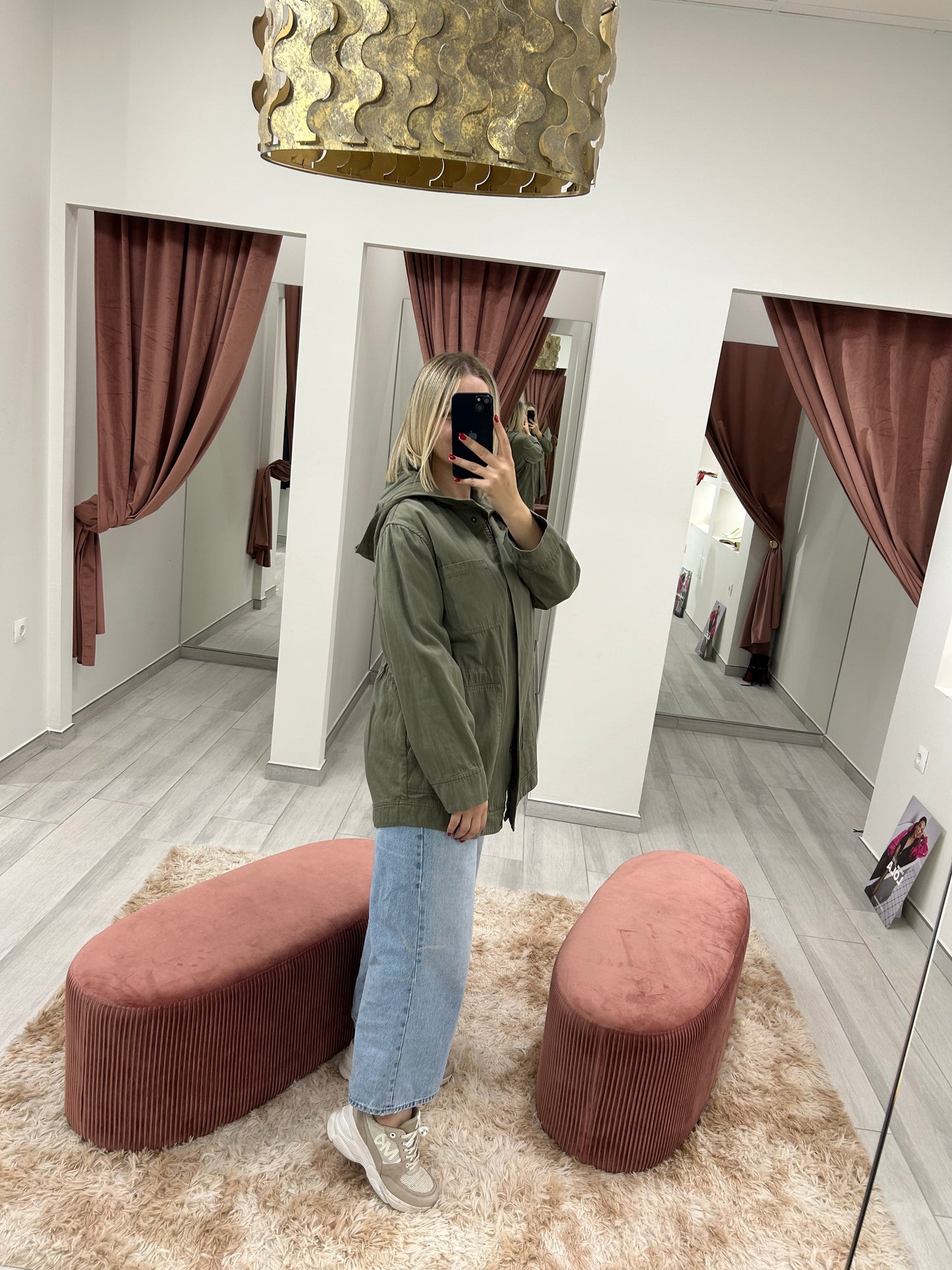 PARKA VERDE TWINSET