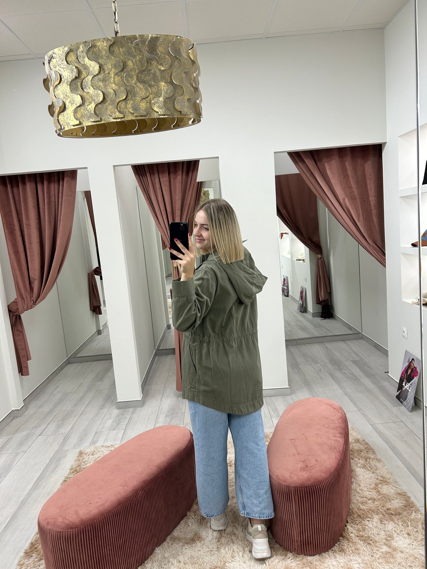 PARKA VERDE TWINSET