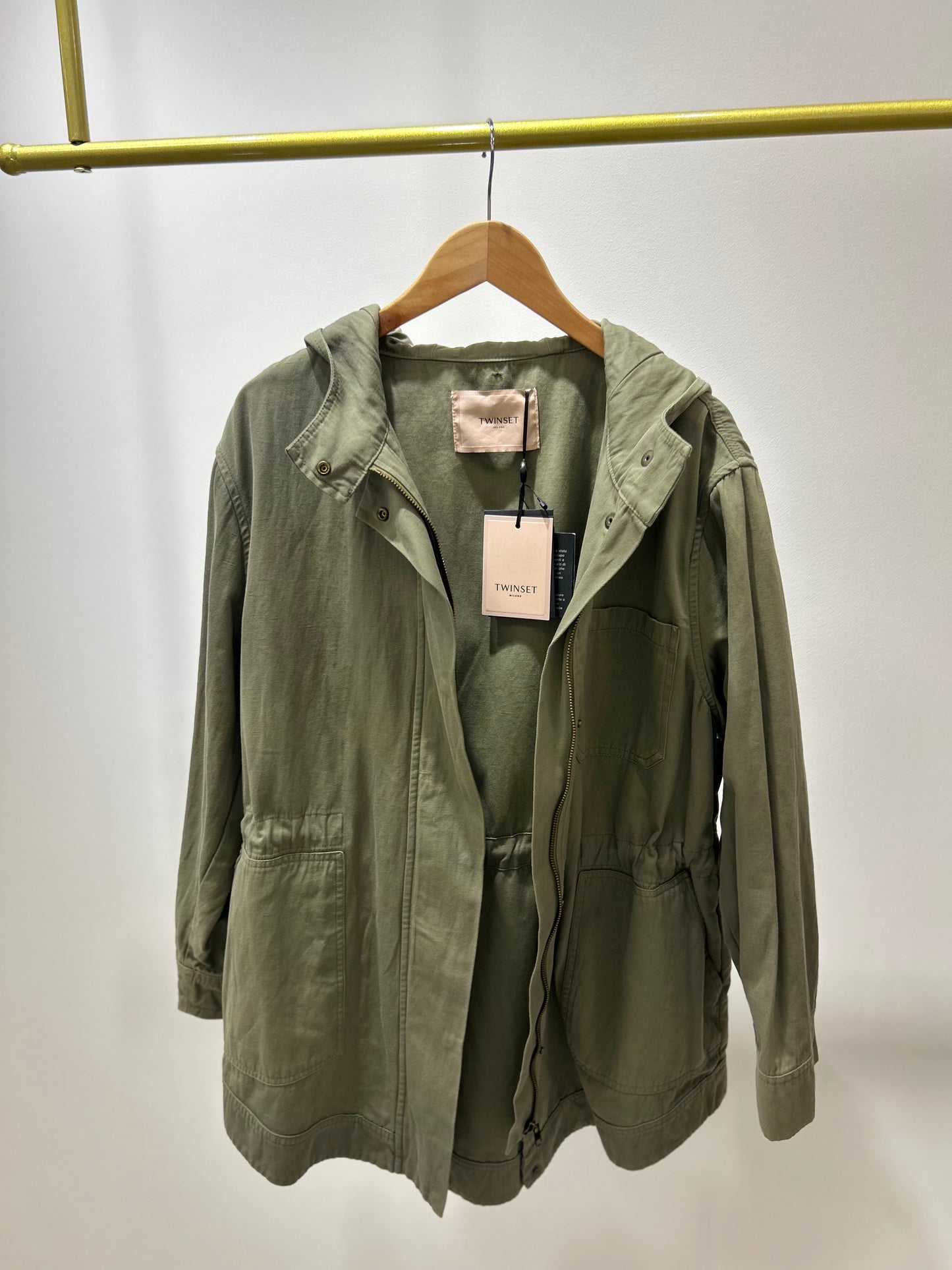 PARKA VERDE TWINSET