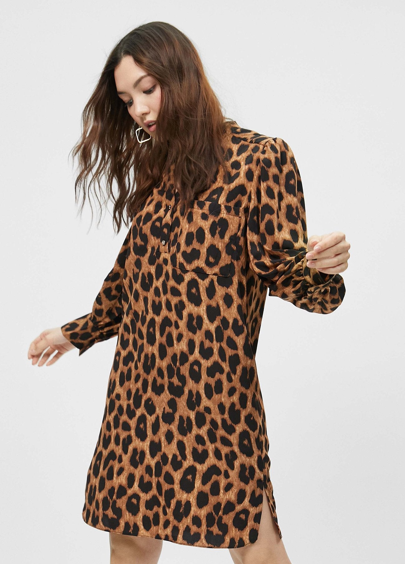 VESTIDO ANIMAL PRINT LOLA CASADEMUNT