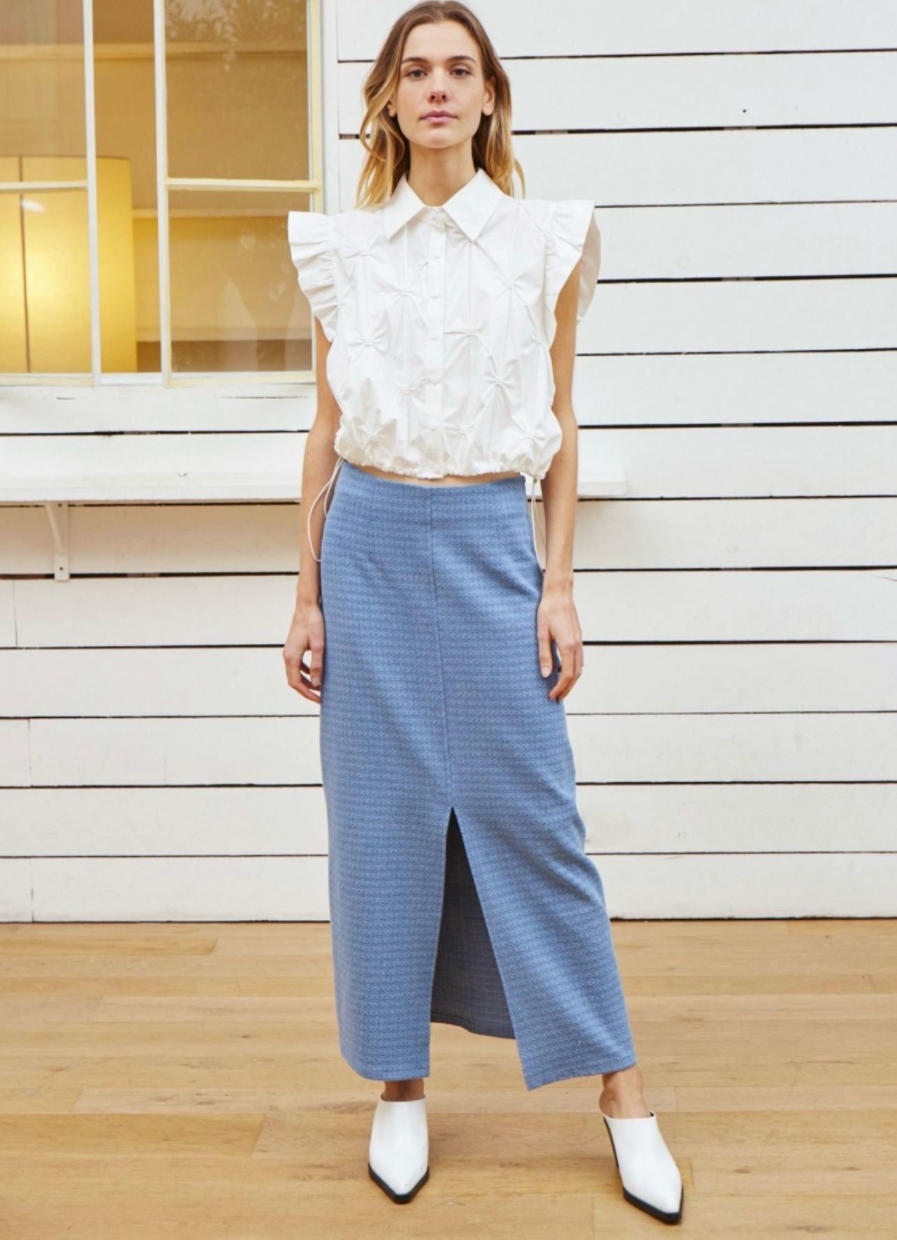CONJUNTO AZUL LAZOS